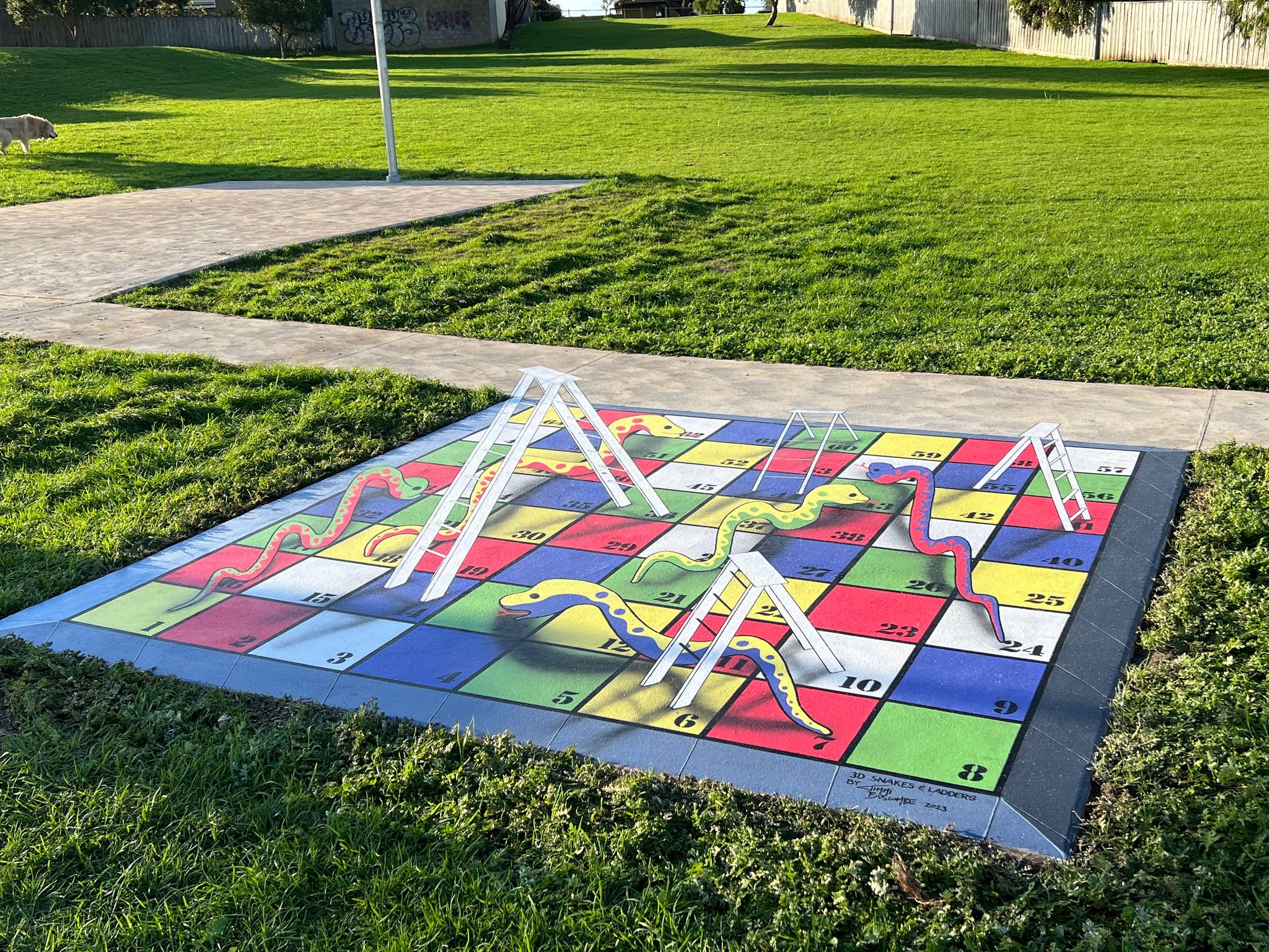 Jimmi Buscombe&mdash;3D Snakes & Ladders