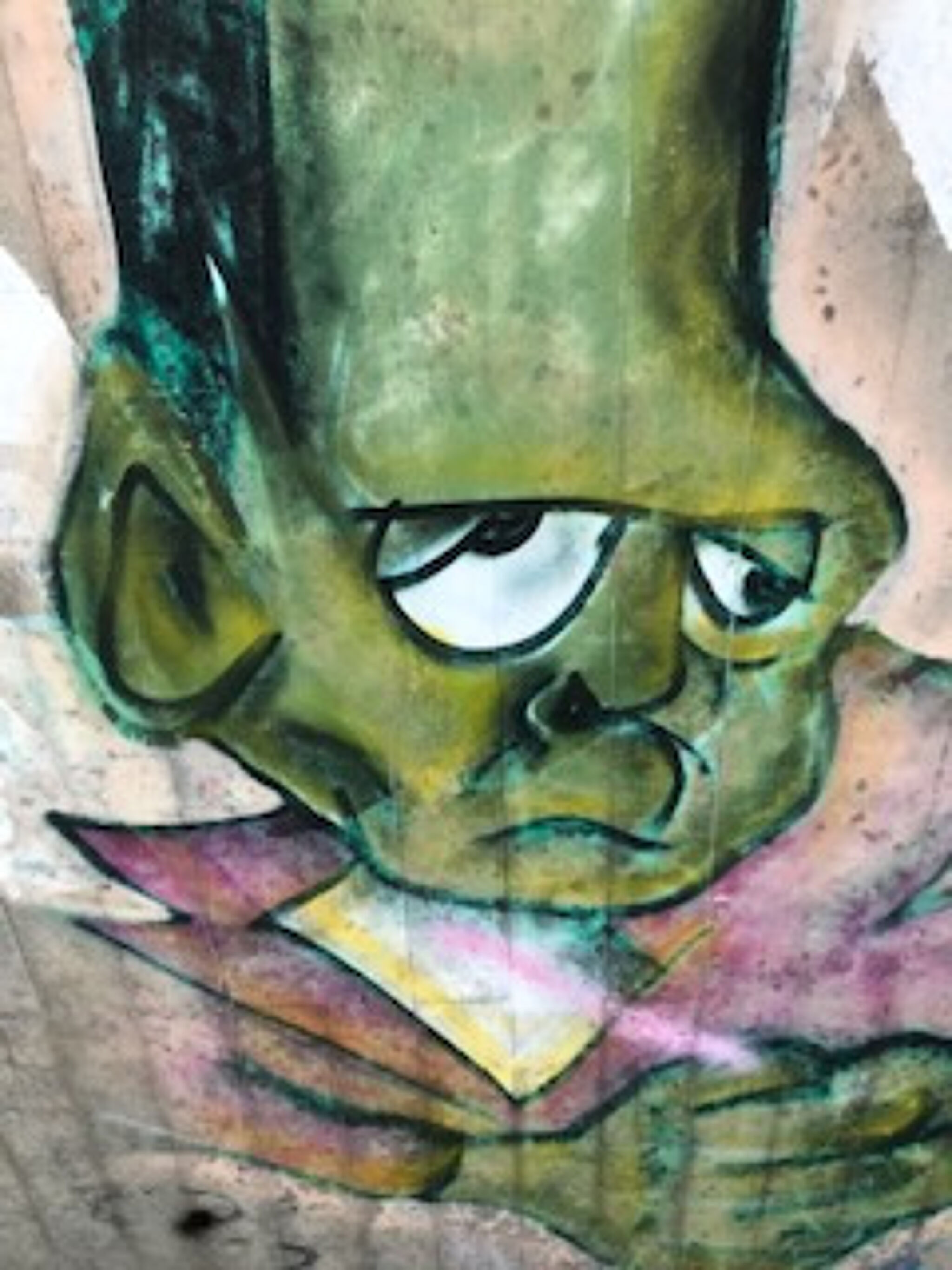 &mdash;Tunnel grafitti