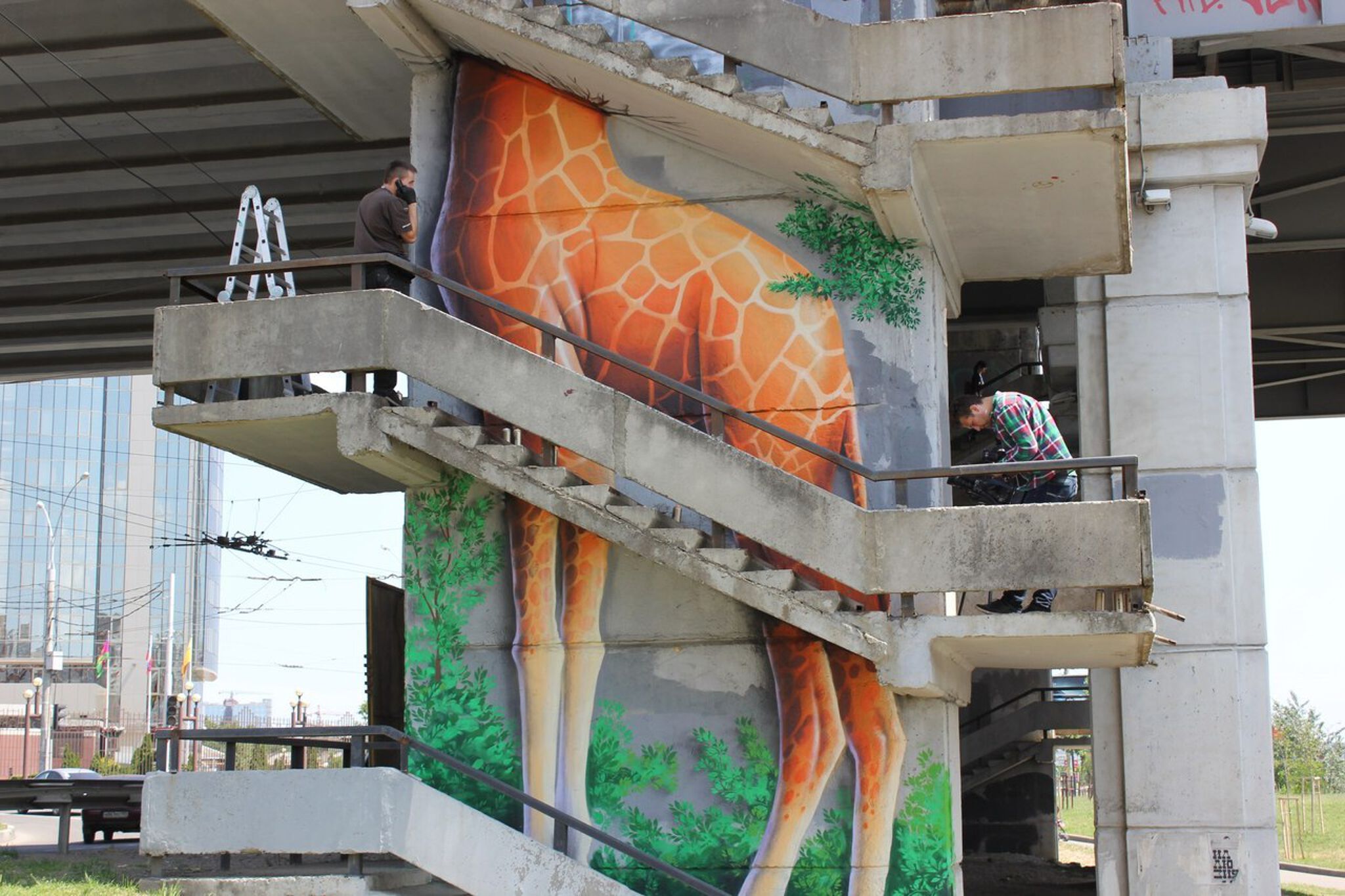 Gooze&mdash;giraffe