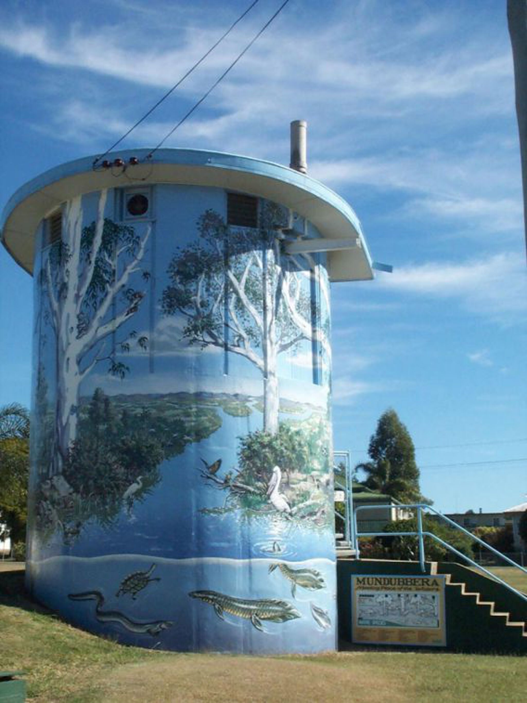 Rain Hart&mdash;Mundubbara Water Tower Art