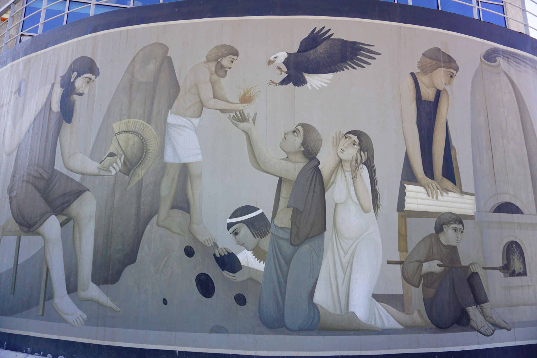 Fikos Antonios&mdash;History of metalworks