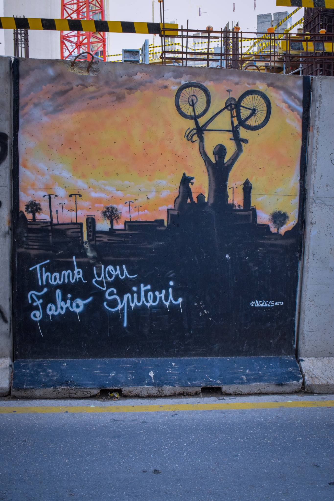 Luckeys Arts&mdash;Thank you Fabio Spiteri