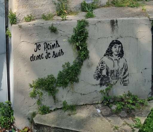 Je peins donc je suis