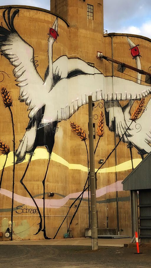 Tungamah Silo Art