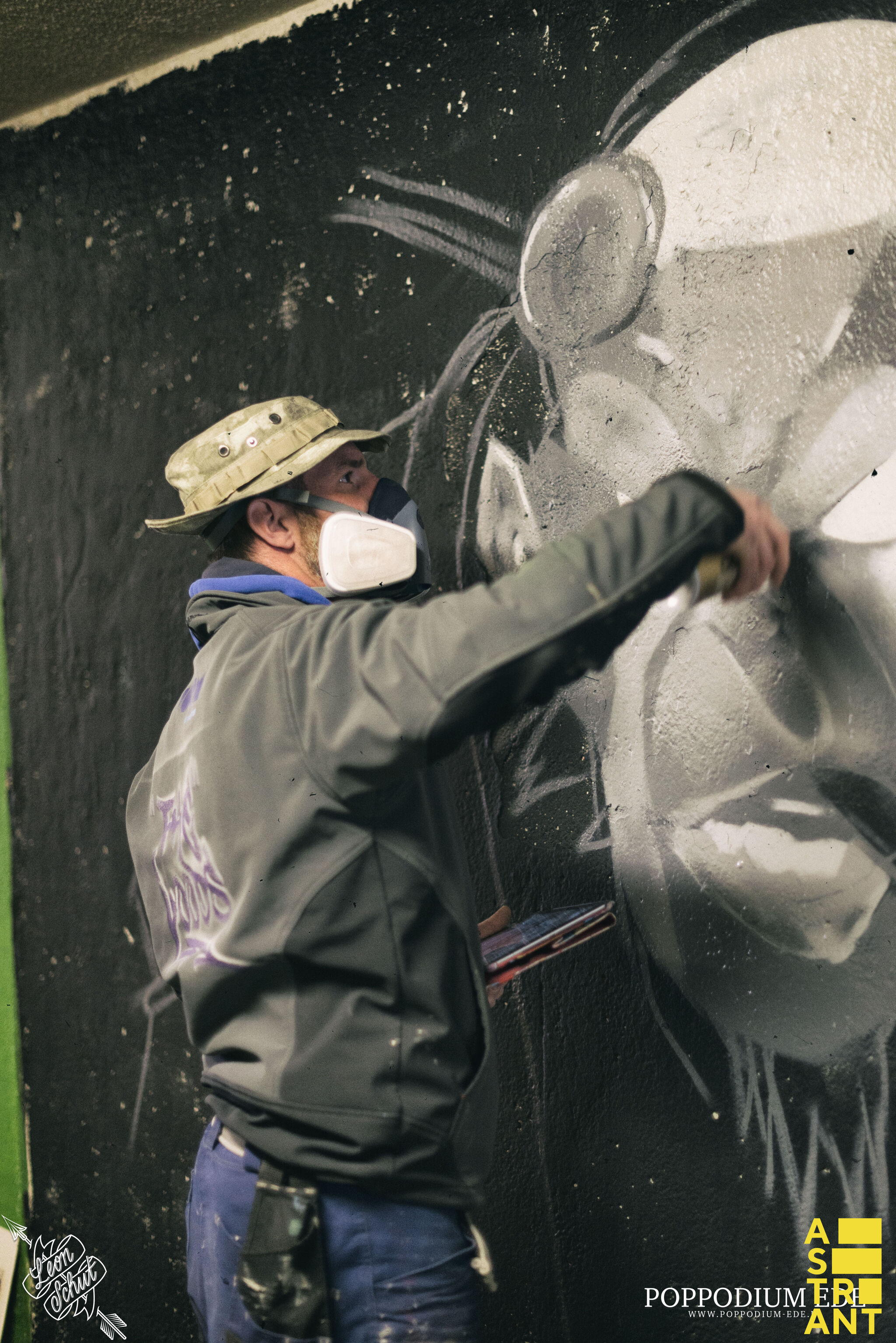 Sapo, Nash, TCK, Ives One, Trendkill Stencils&mdash;Bospoorttunnel