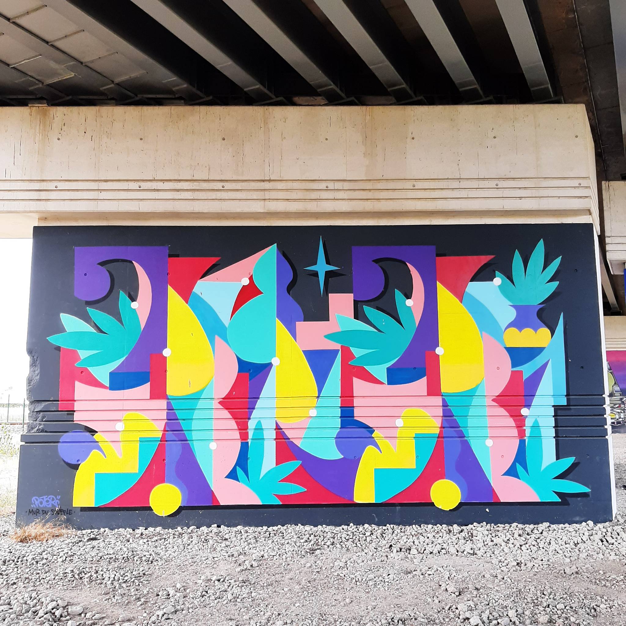 DERF, Pakone, 100Taur, Jo di Bona, Reso&mdash;Le mur du souffle