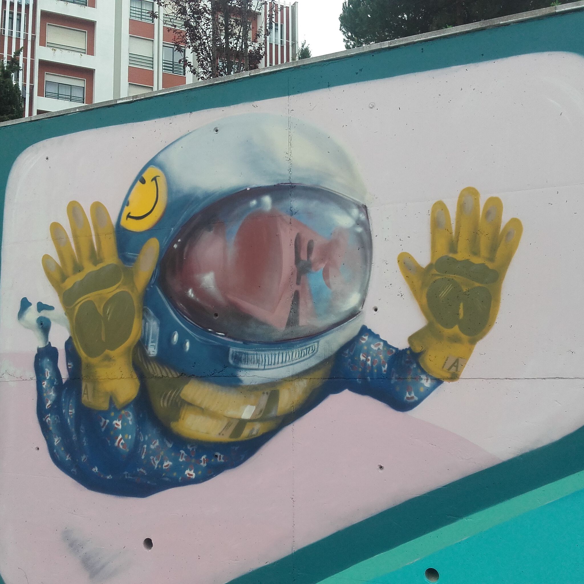 colectivo aleutas, Pedro Mojo Jojo, Adry Del Rocio, André Trafic Silva &mdash;astronaut in pijama