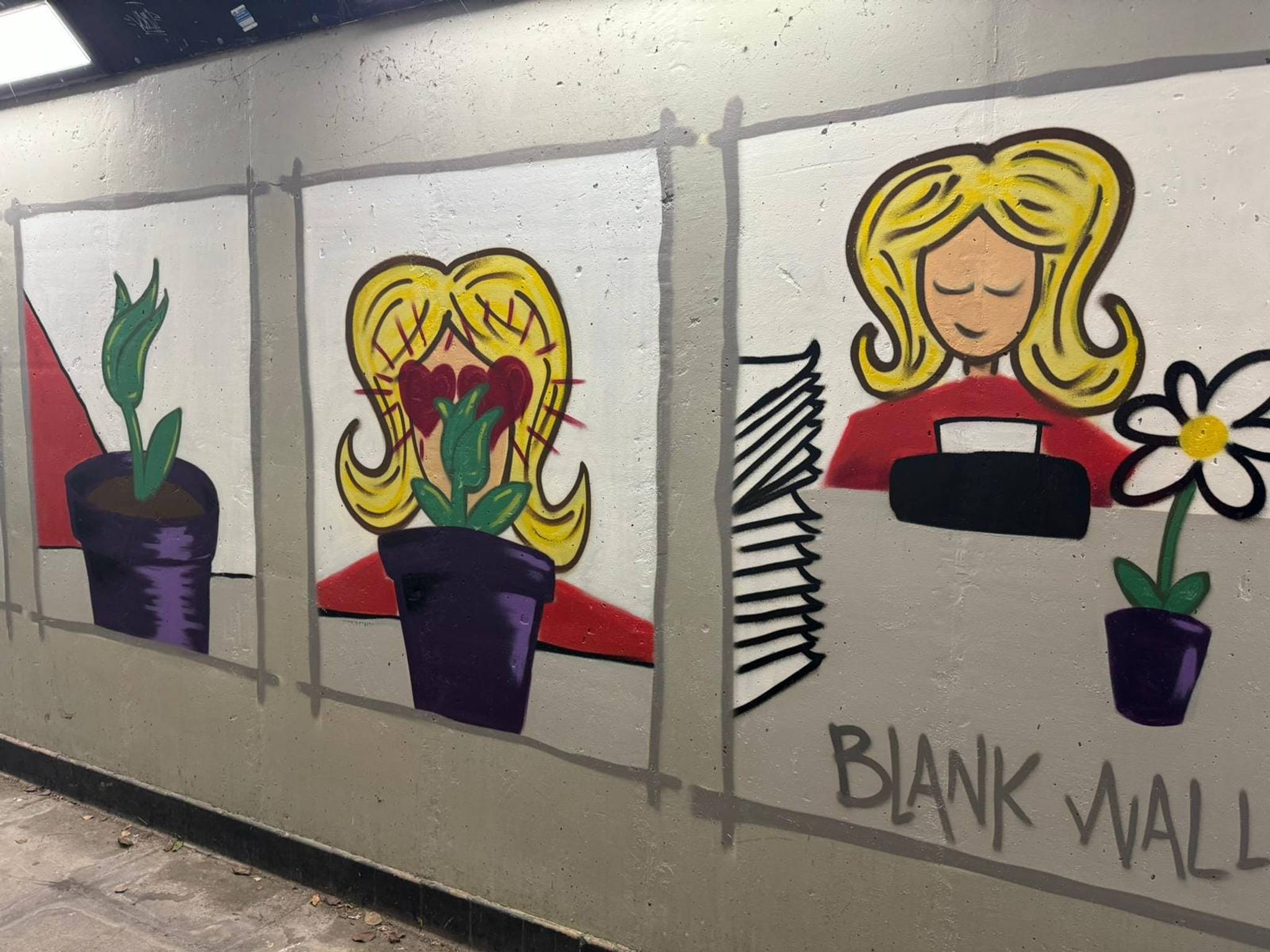 Blank Wall - Leaps and Bounds Trust&mdash;Comic Book