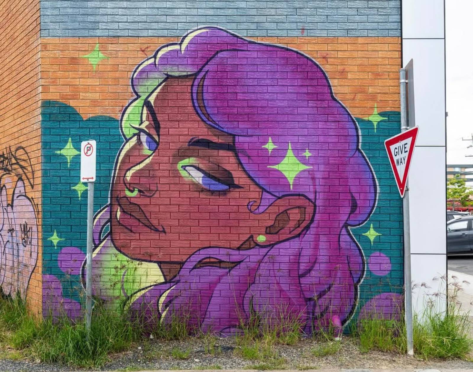 Tayla Broekman&mdash;Beautiful Lady with Purple Hair