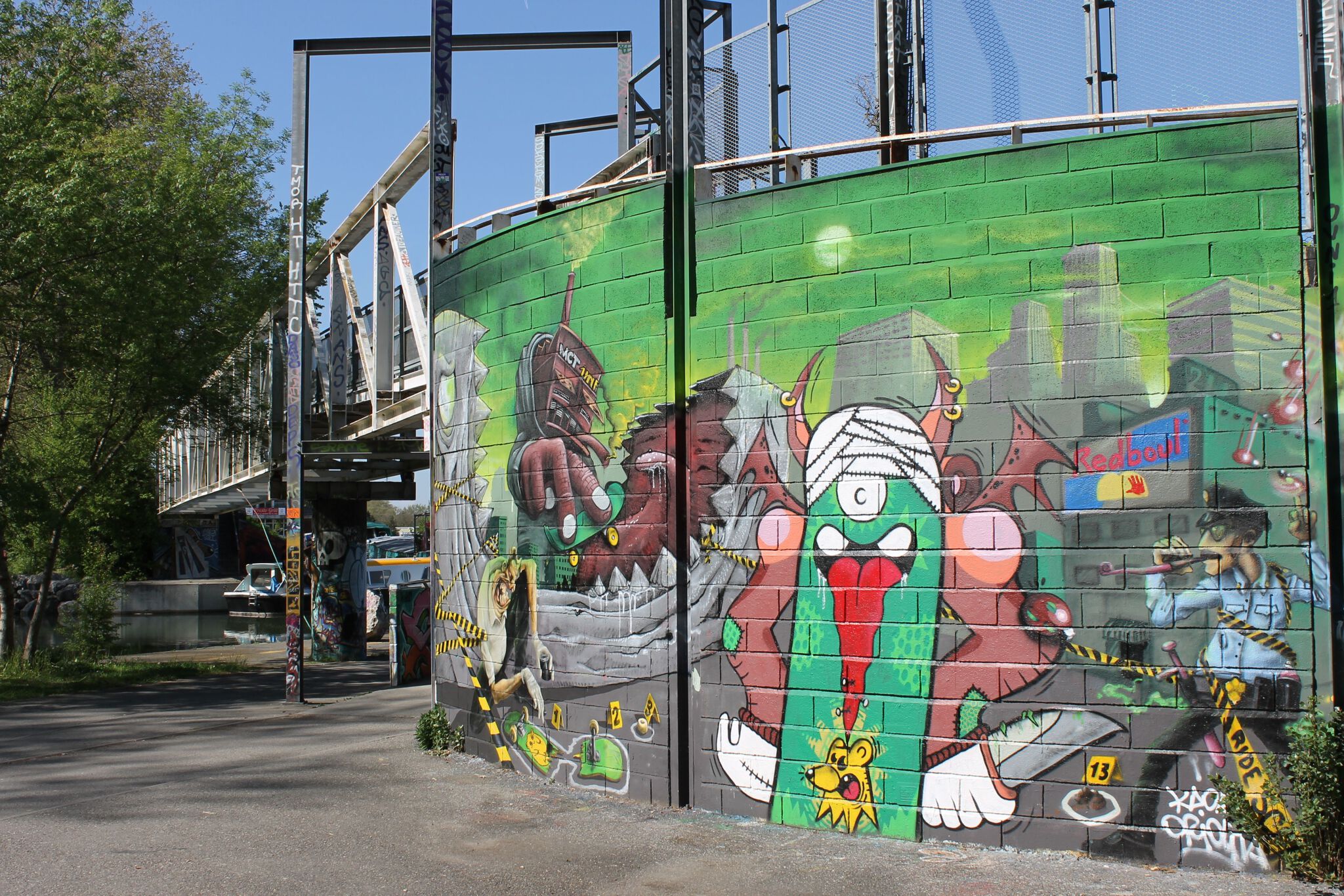 SPOT, Reso, Toncé, El Moot Moot&mdash;Port de Ramonville (n'est plus visible)