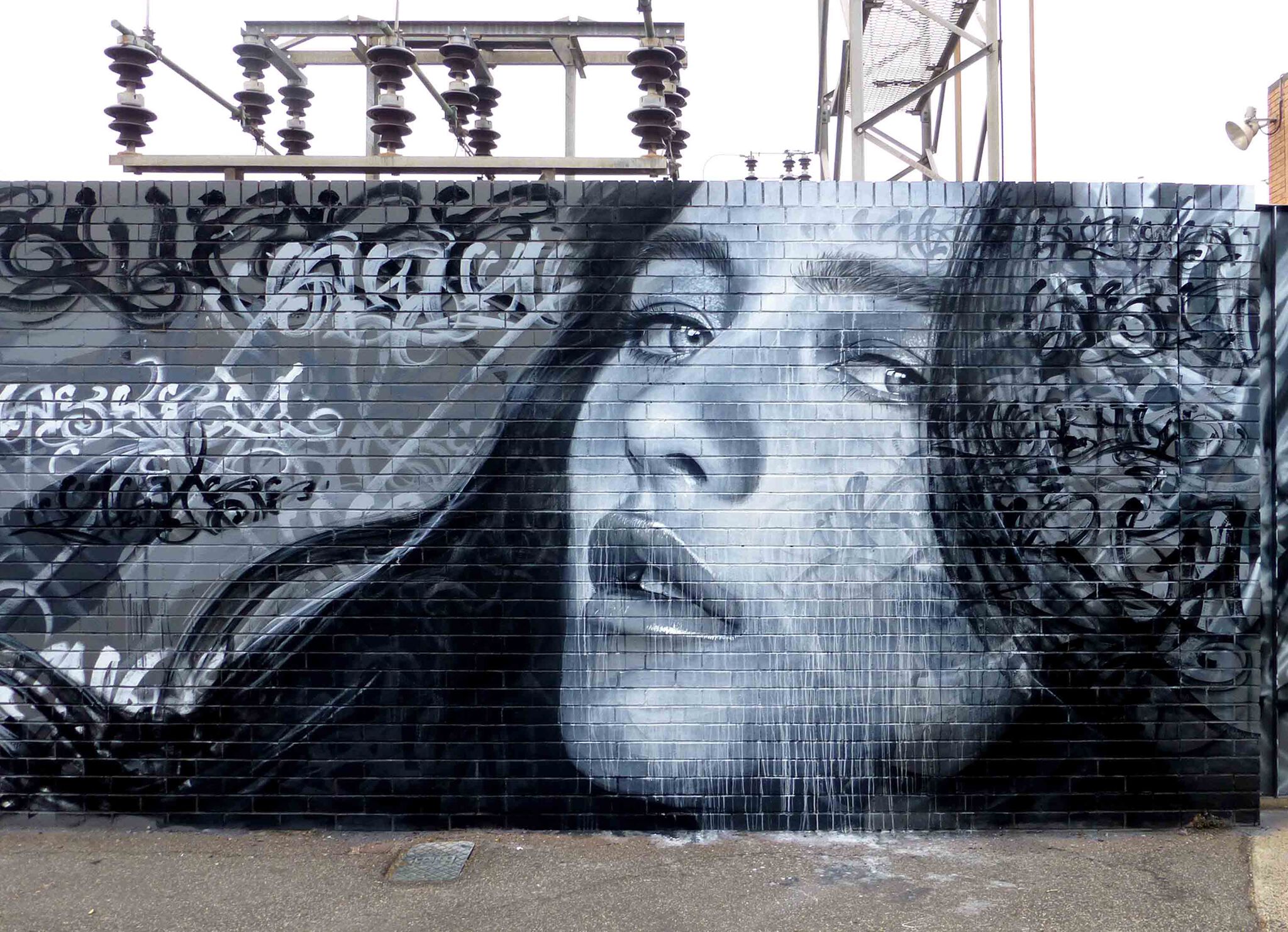 Adnate, Rone, AskewOne, Guido van Helten, Mayonaize&mdash;Collingwood Substation