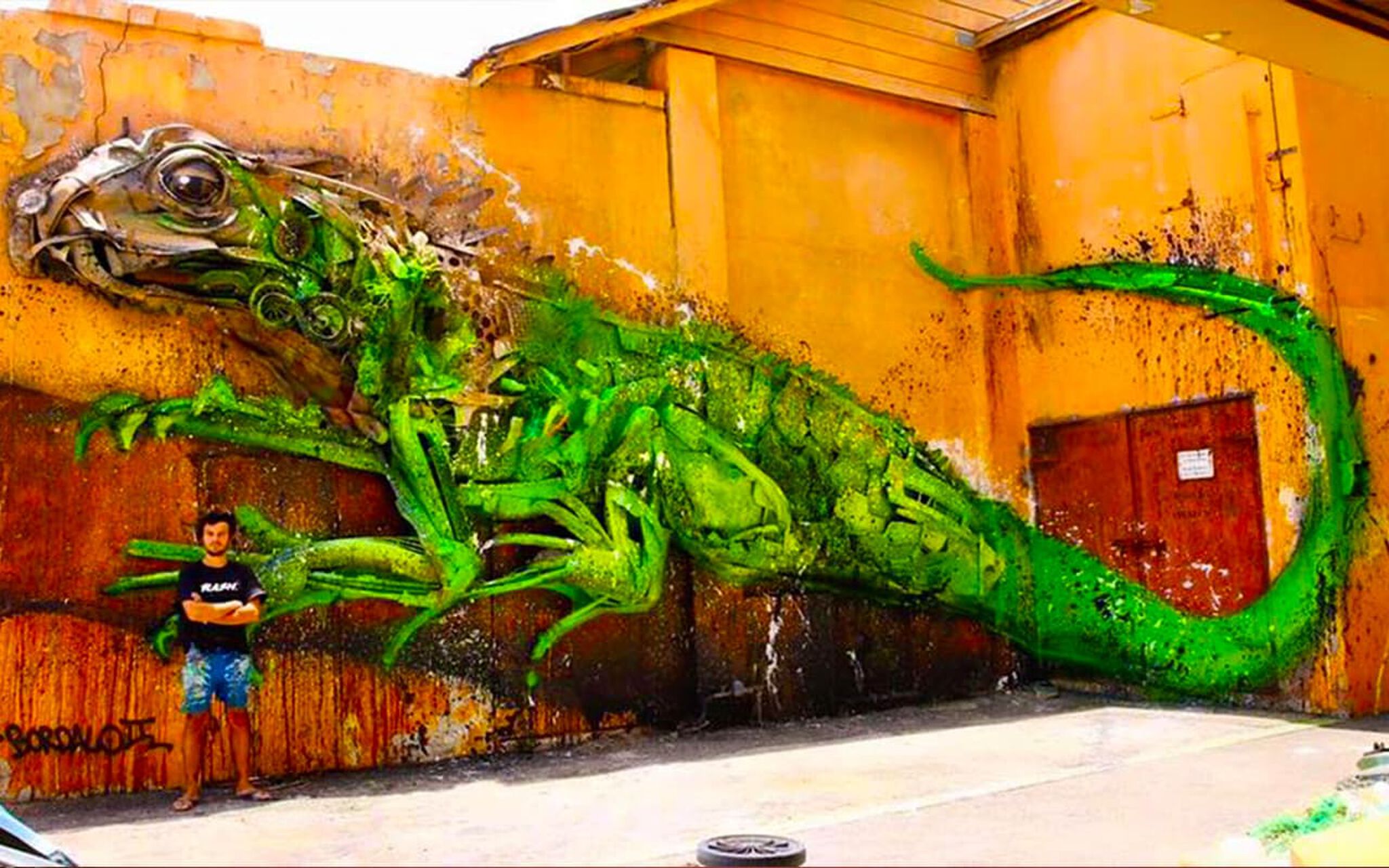 Bordalo ll&mdash;Iguana