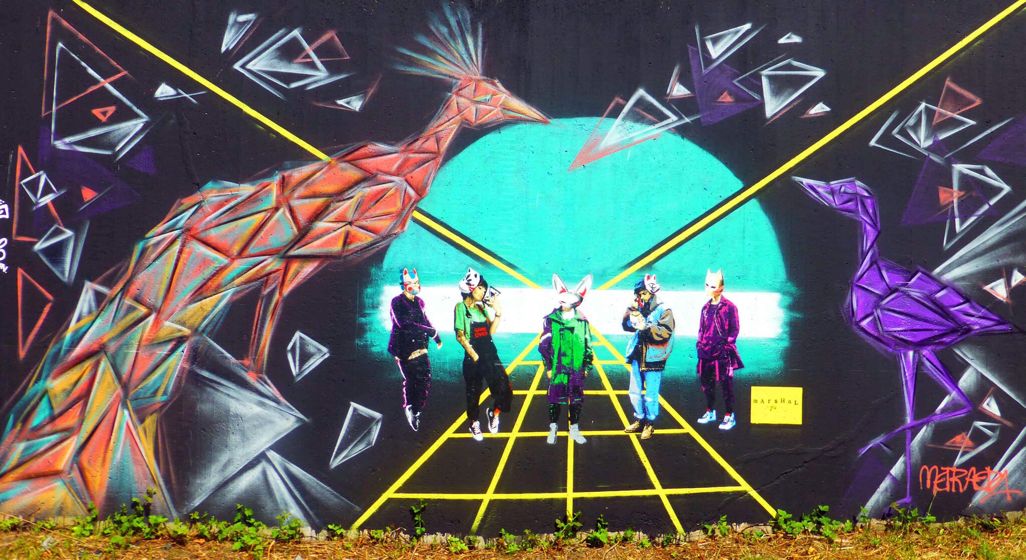 Metraeda, Marshal Arts&mdash;Kitsune and wonder birds in the tunnel