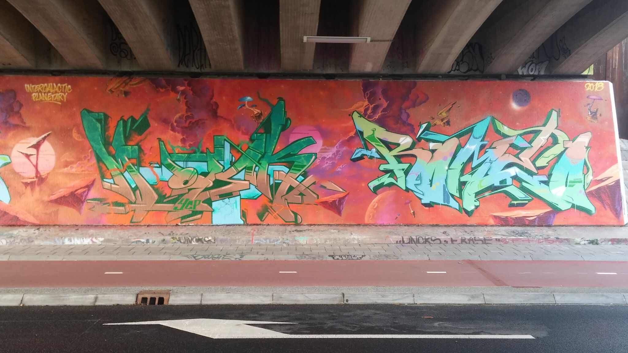 ETRS, Mega, MOSK, Romeo, Unoks Nozm&mdash;Marshallweg (Hall of Fame)