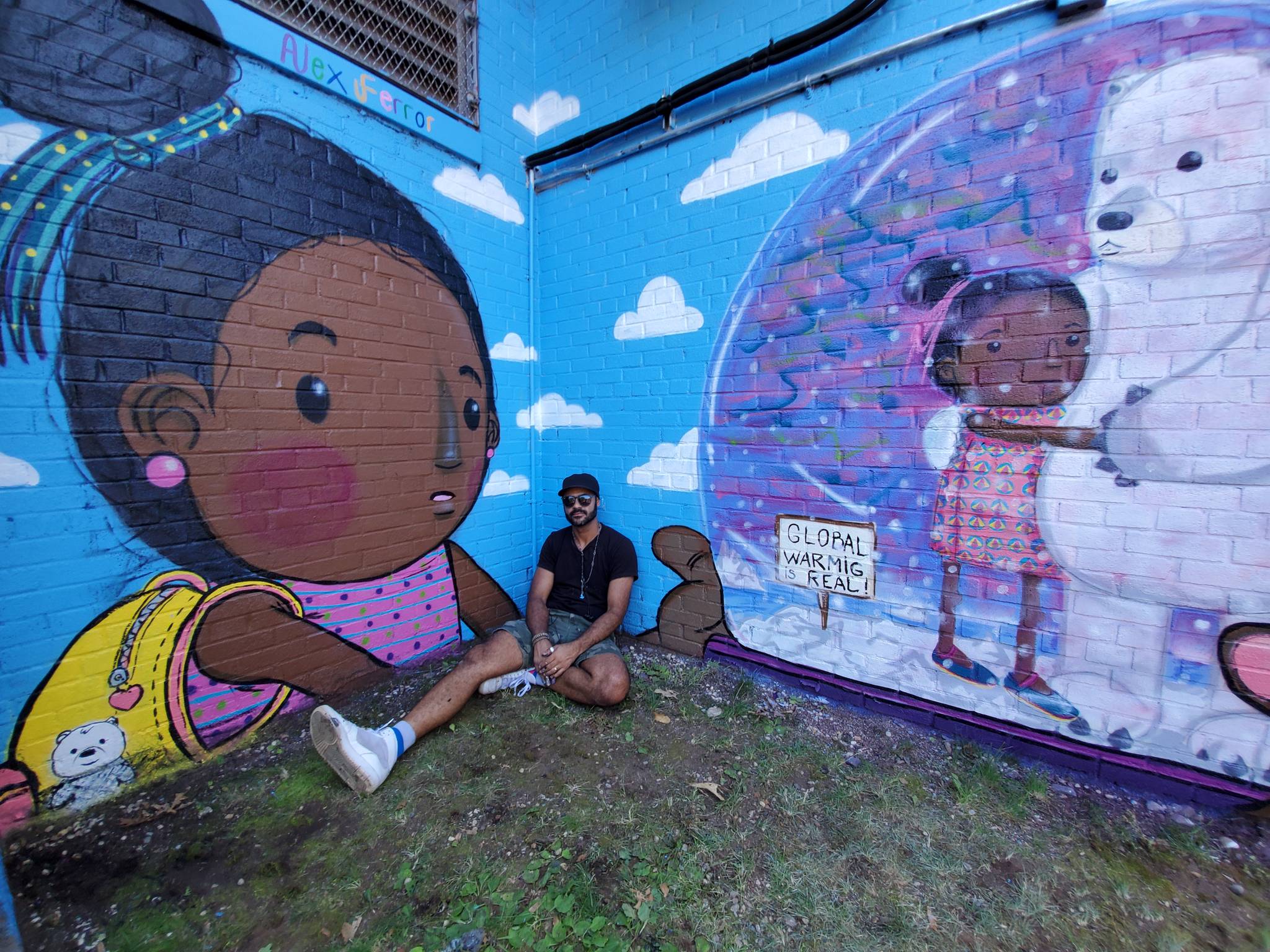 Alex Ferror&mdash;“Not the Future I Want” Mural. Brooklyn, NY (2019)