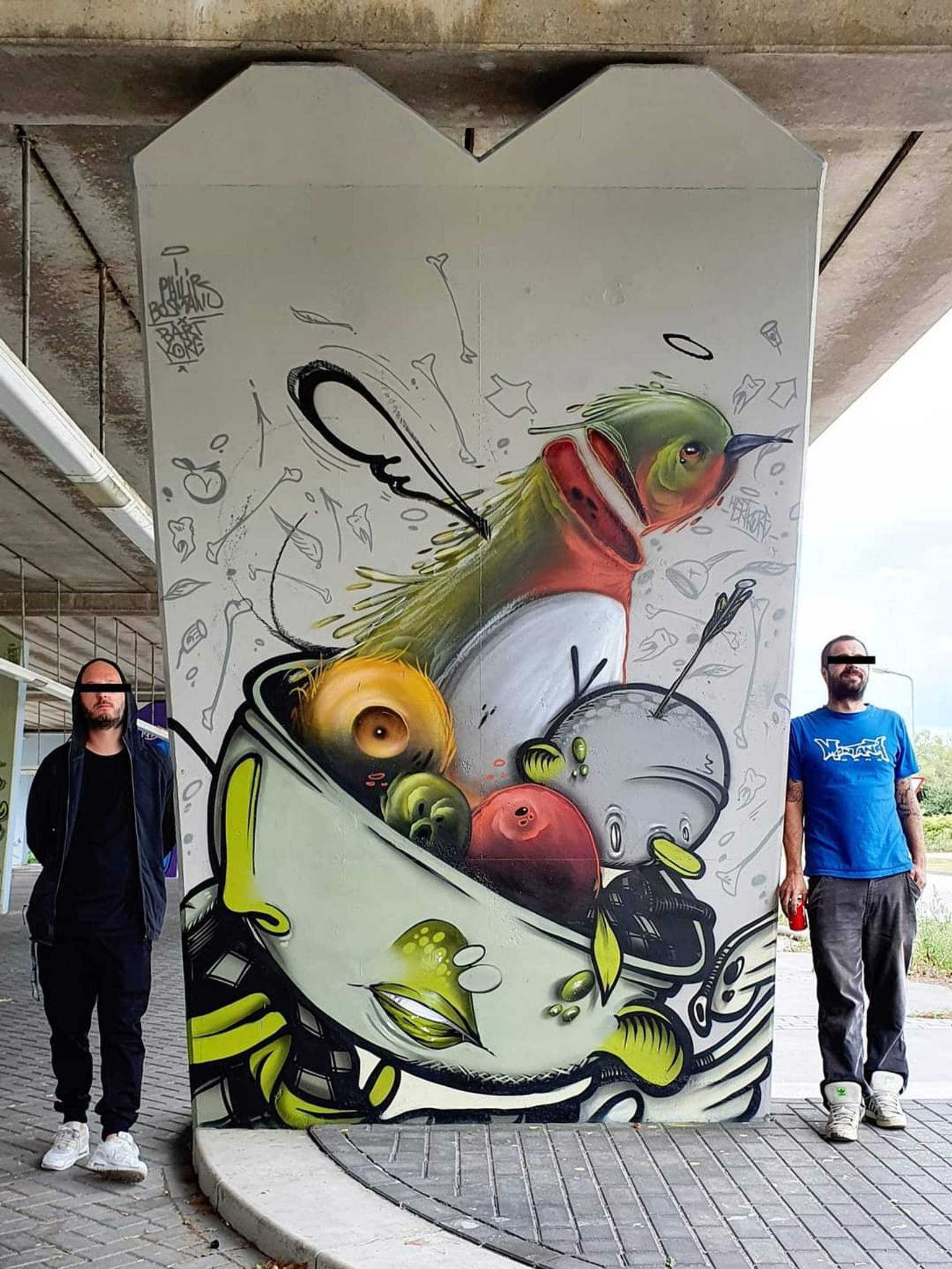 Philip Bosmans, Bartkore&mdash;Fruitmandje