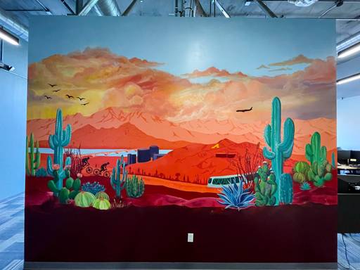 Sazan Mural