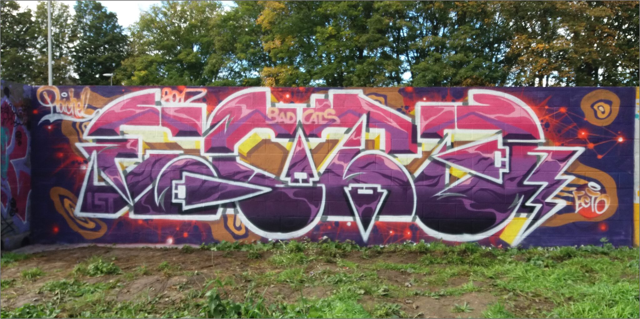 Noname, jnc, Ecto, Acide4000, nilon, nico hayer, Soke - la cabane, etc...., PsoMan&mdash;Skate Parc de Cointe