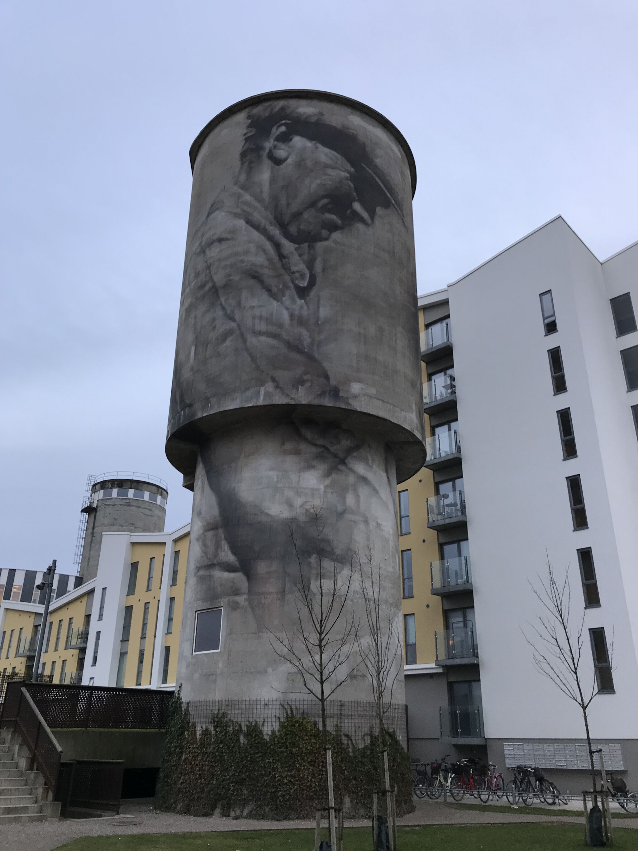 Guido van Helten&mdash;Silo in old Eternit factory