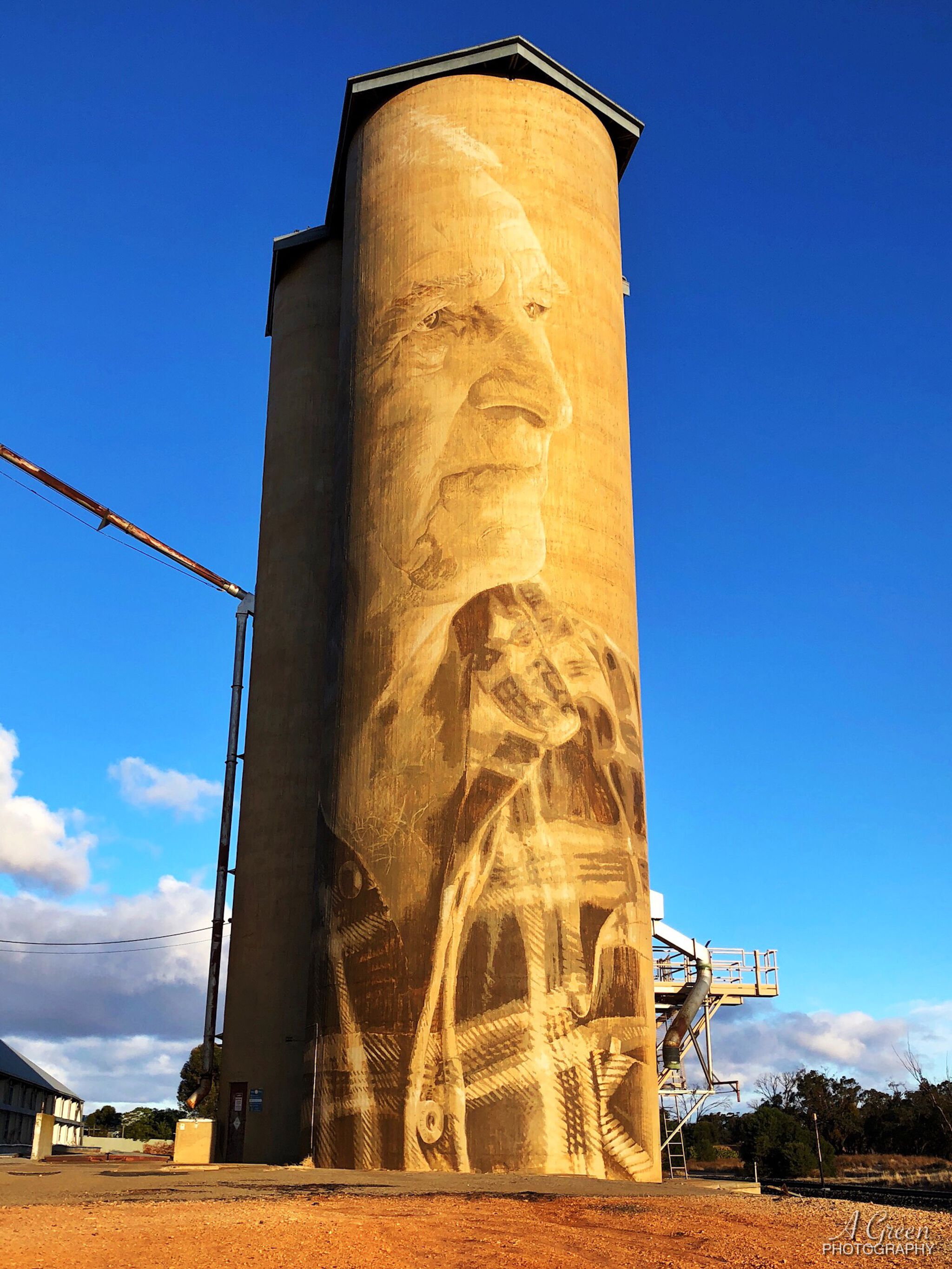 Rone&mdash;Lascelles Silo Art