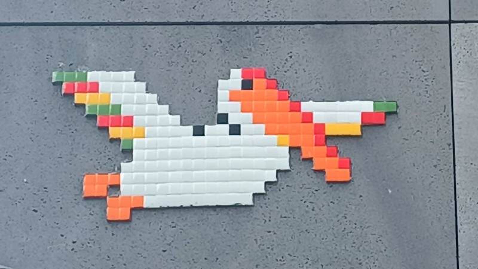 Stork&mdash;Stork mosaic