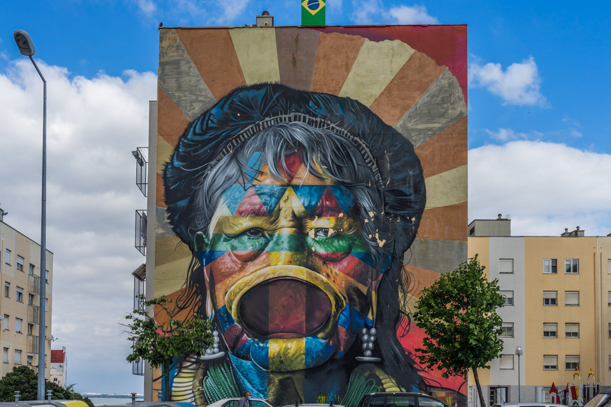 Eduardo Kobra&mdash;Raoni Metuktire
