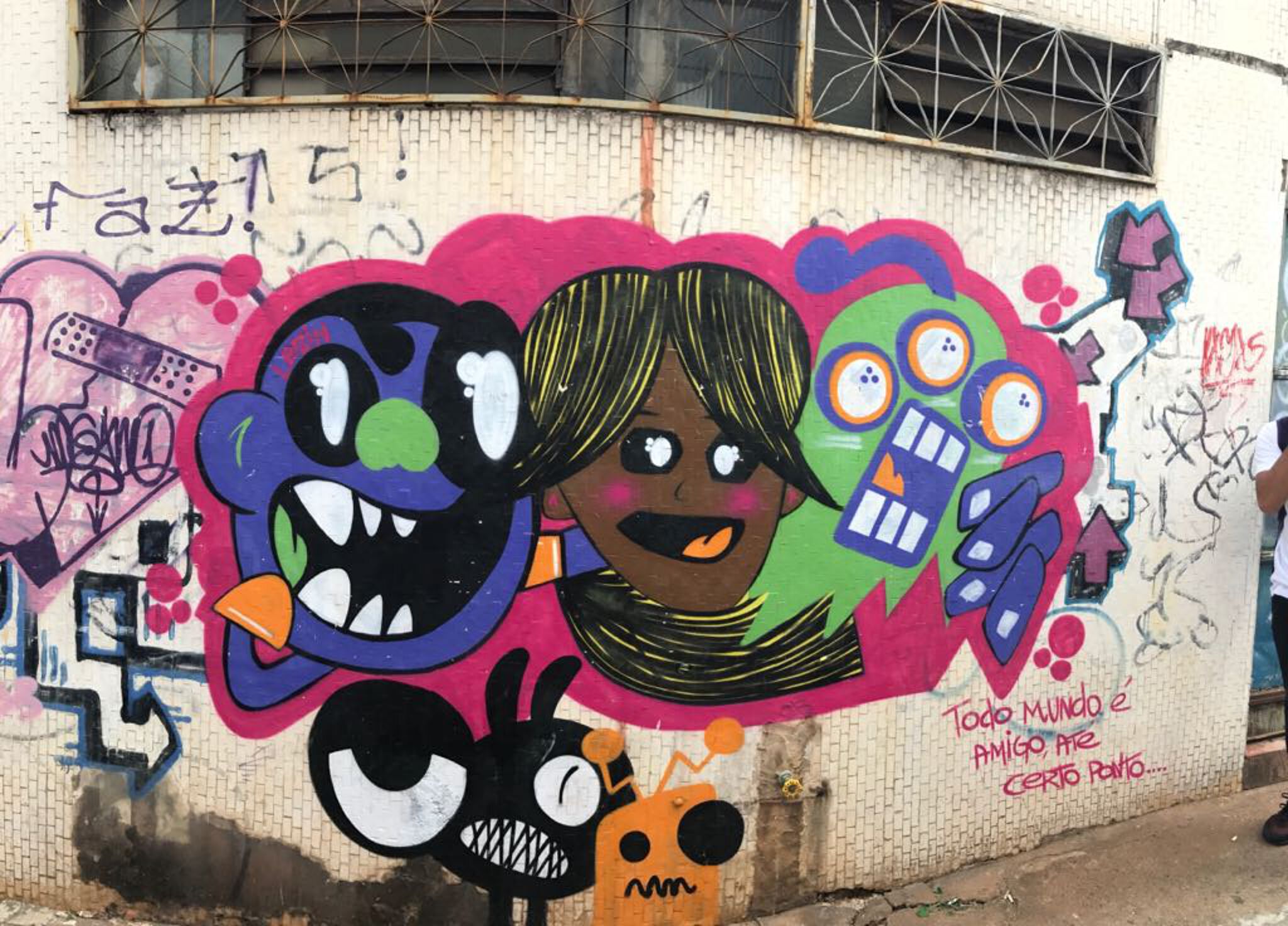 Omik, Pomb, Mao, Lezin, Odrus&mdash;Colored Alley