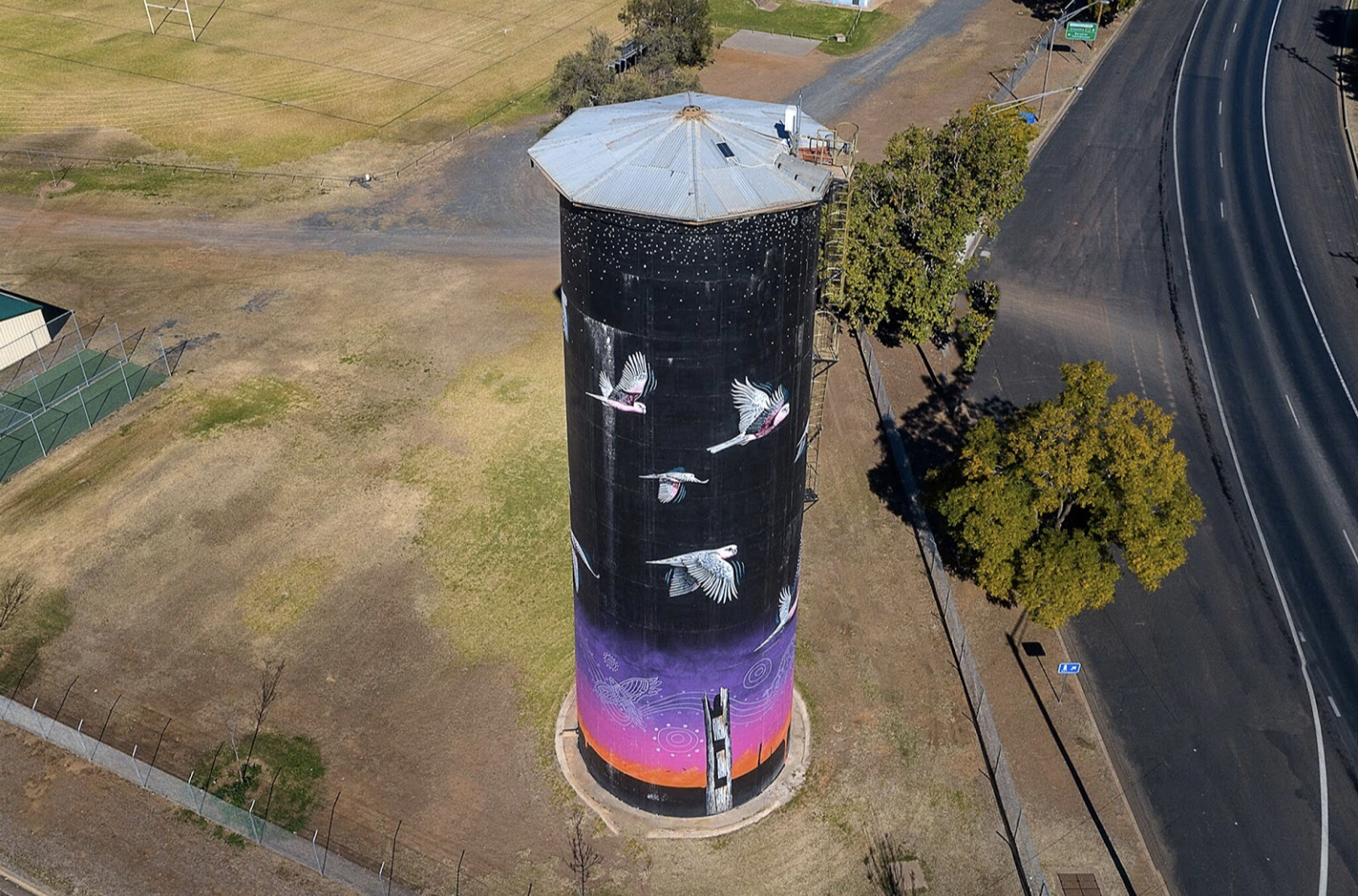 John Murray, Sooty Welsh&mdash;Coonamble Water Tower