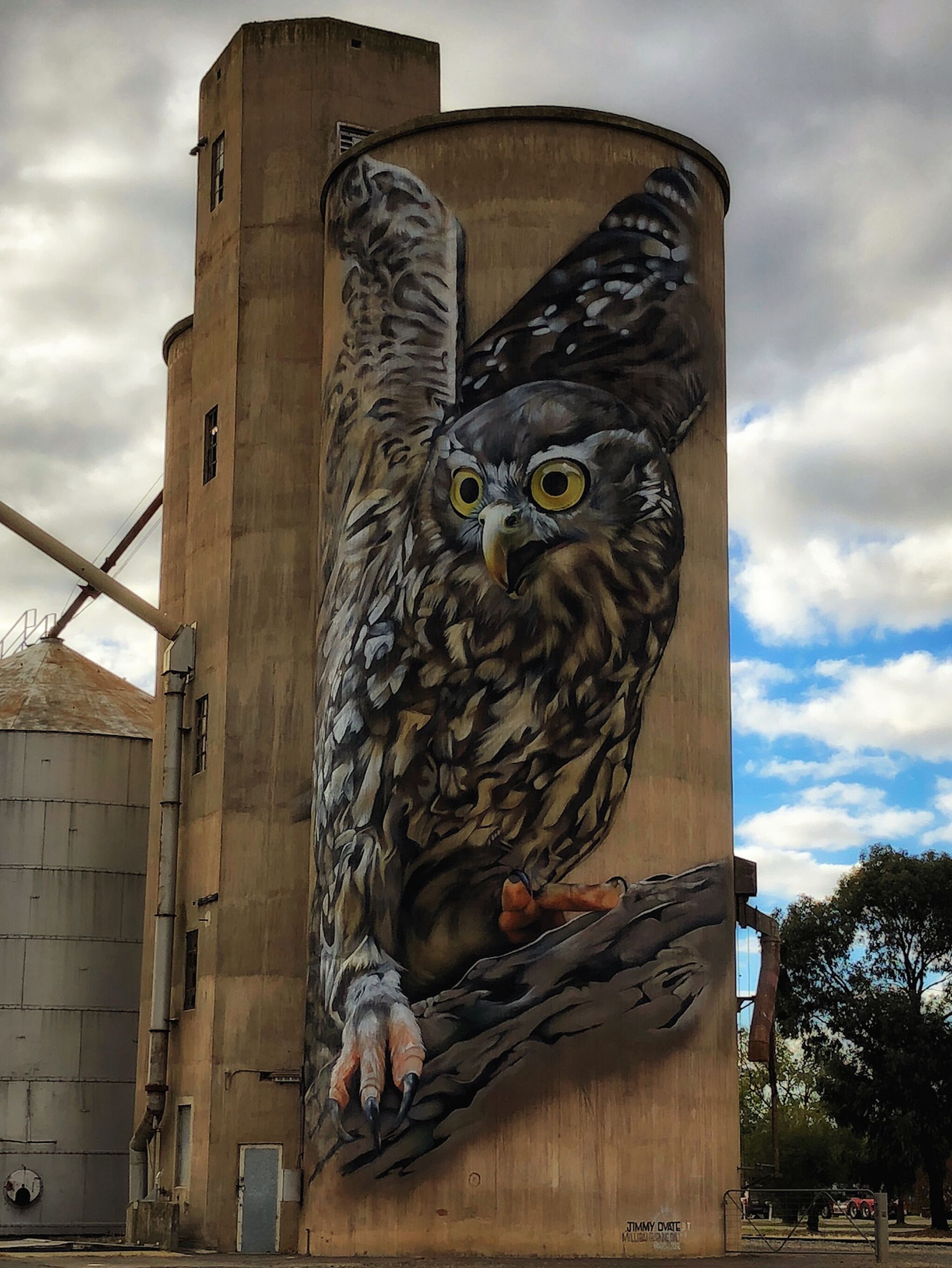 Dvate&mdash;Goorambat Silo Art