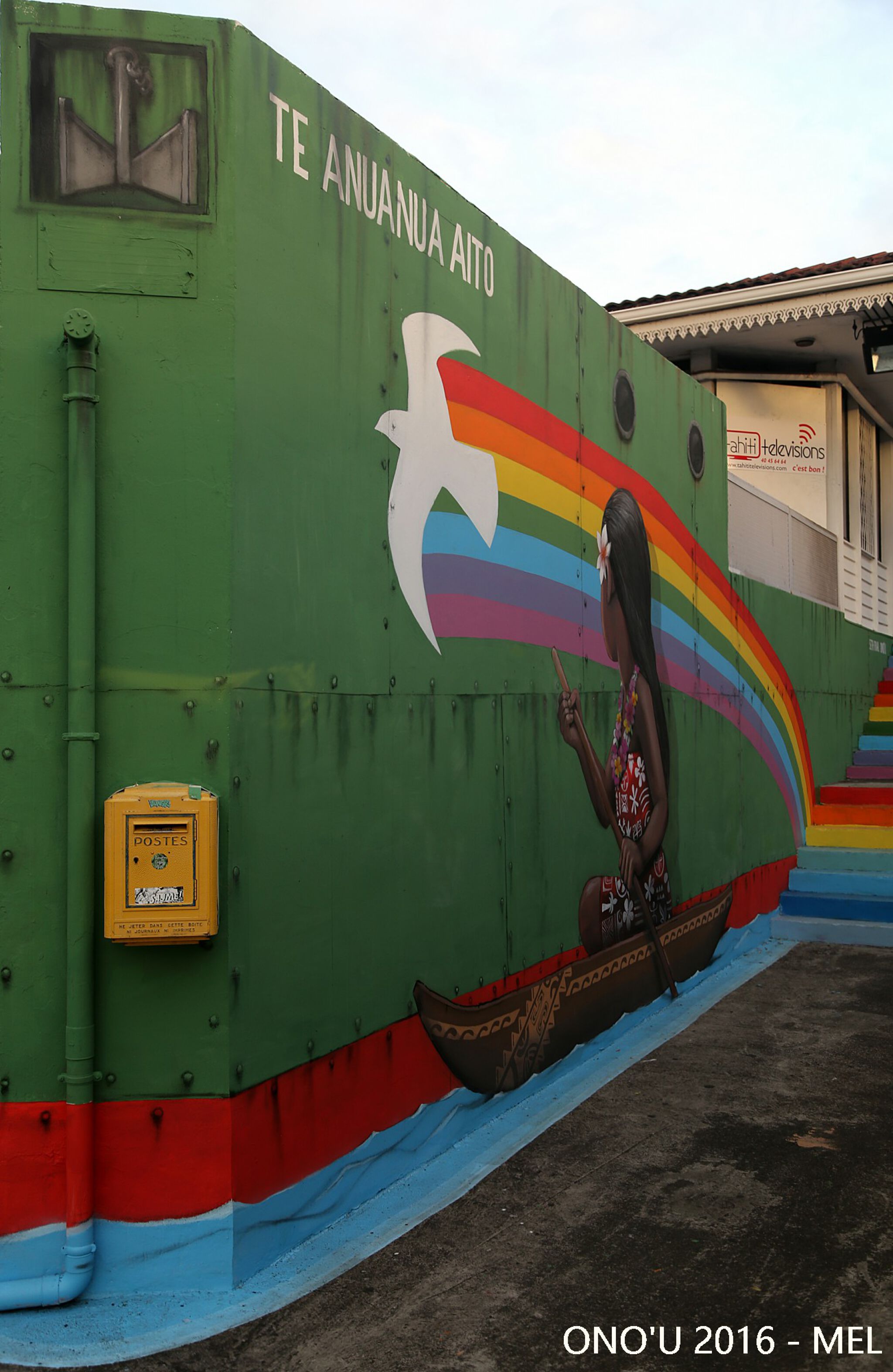 Seth Globepainter&mdash;Seth in Papeete - Te anuanua aito