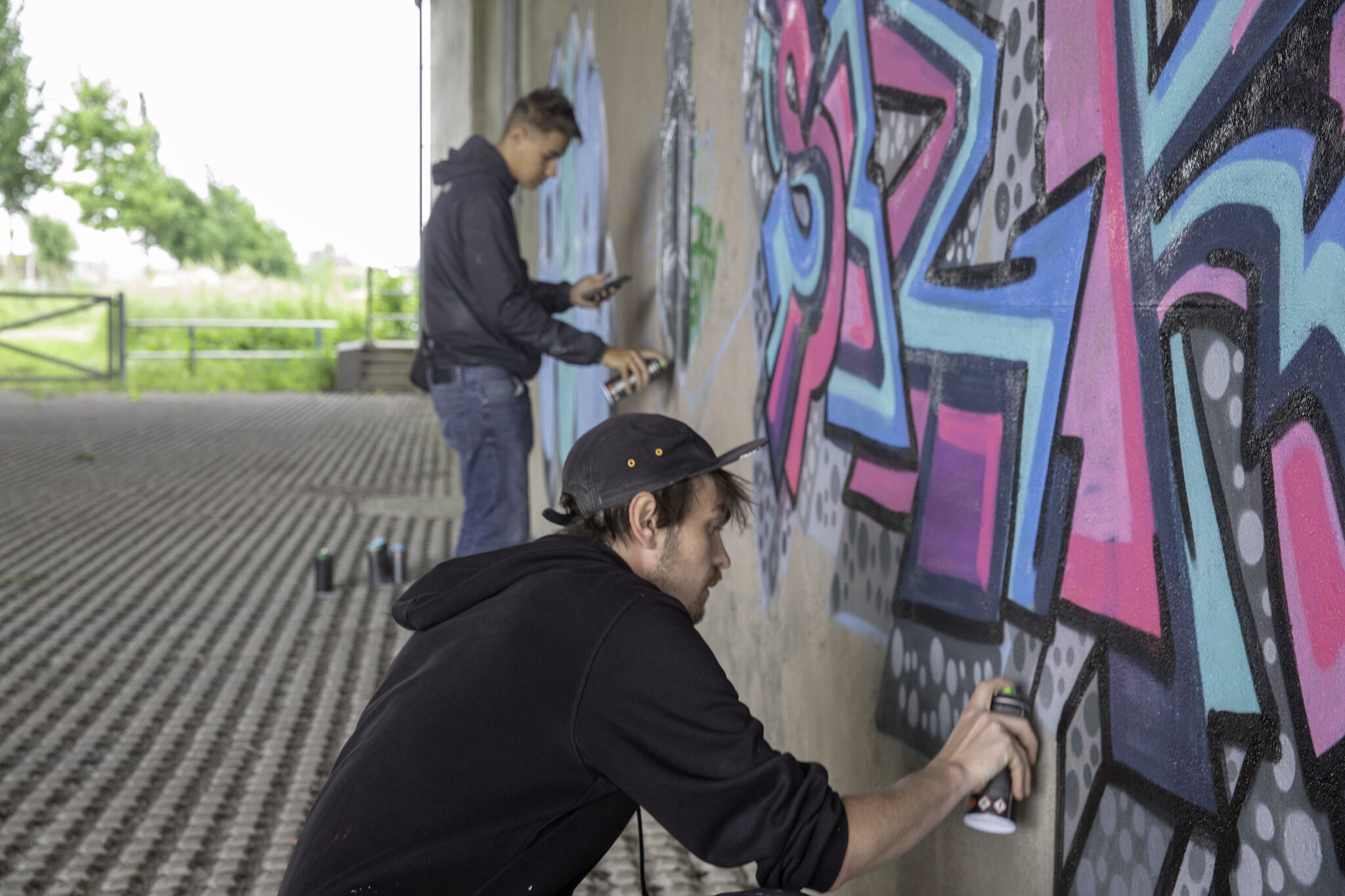 &mdash;Fietstunnel Vinkhuizen