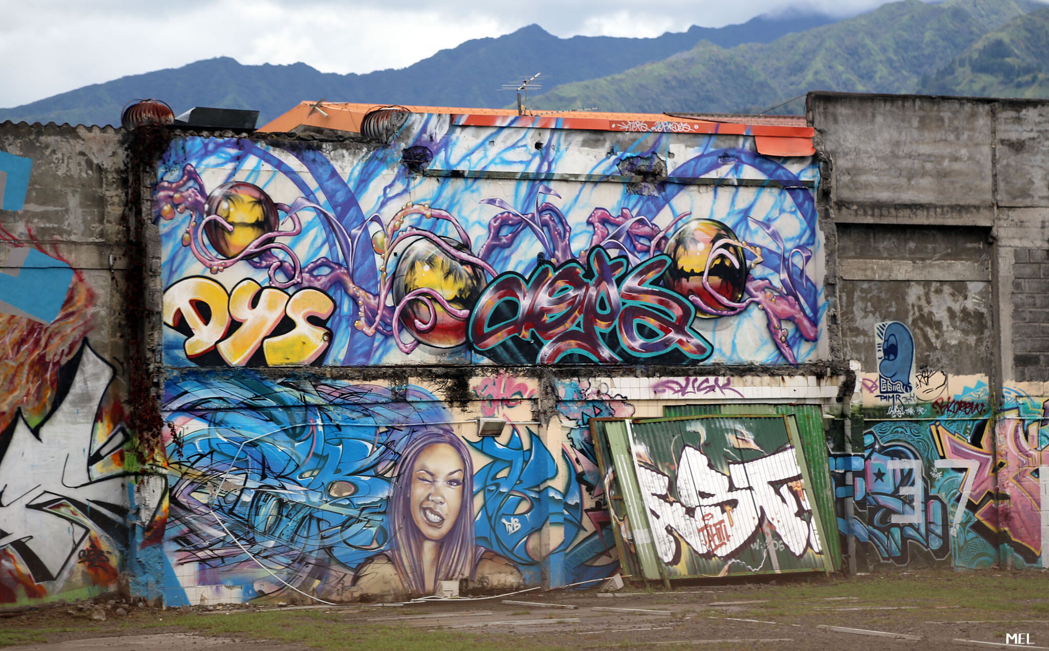 Jops&mdash;Jops and friends in Papeete