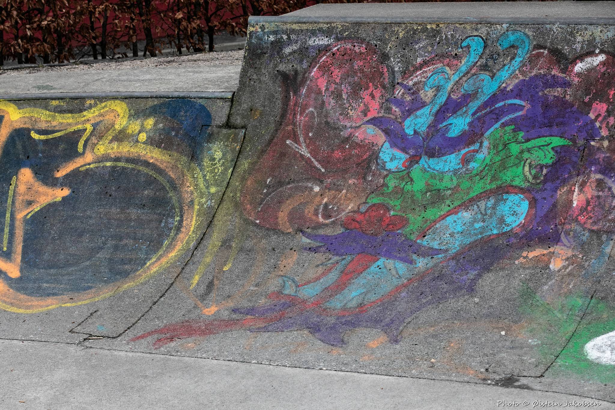 &mdash;Graffiti spot / Skating park