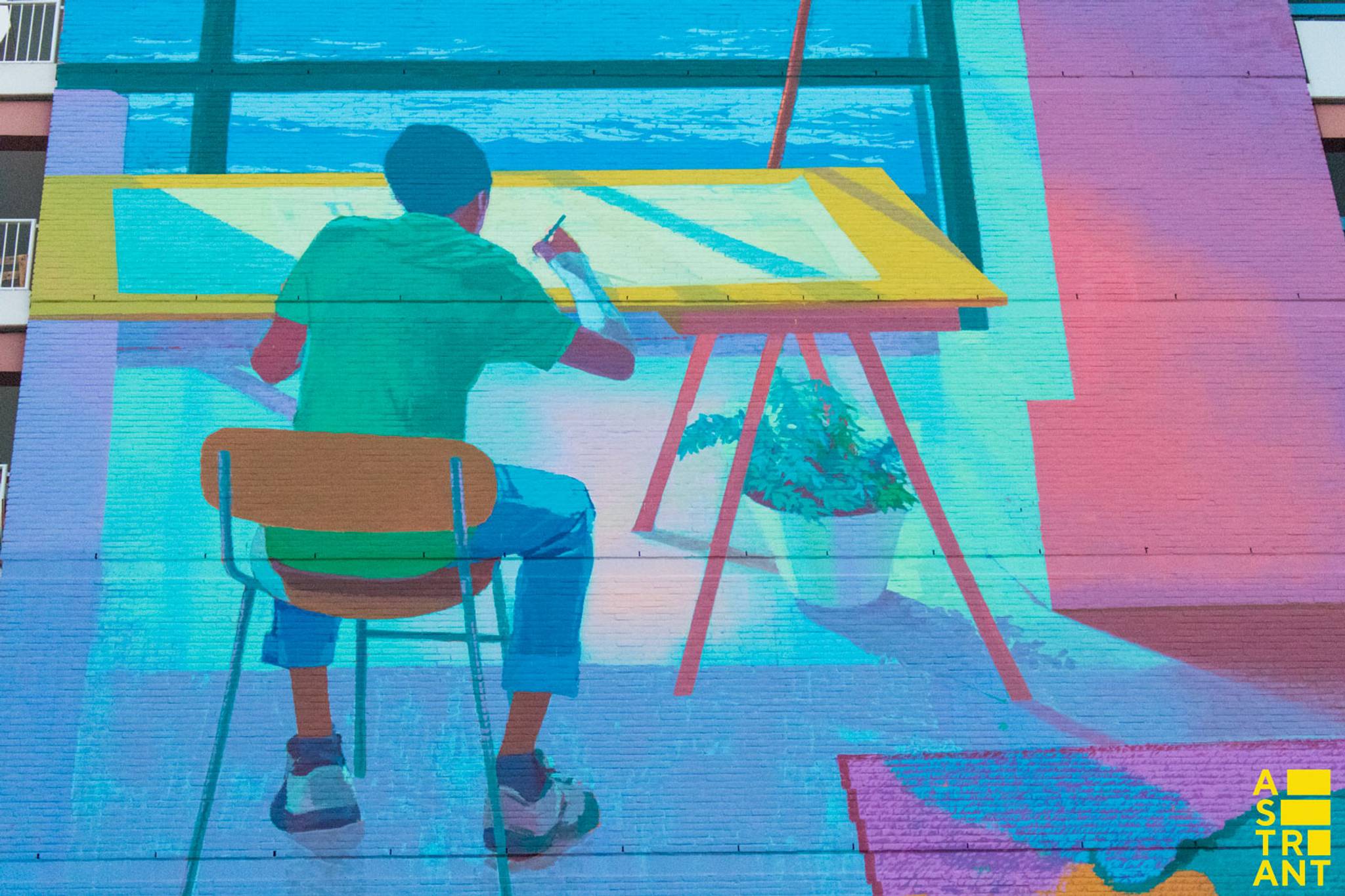fred battle&mdash;Museum Murals Ede x Kroller Muller