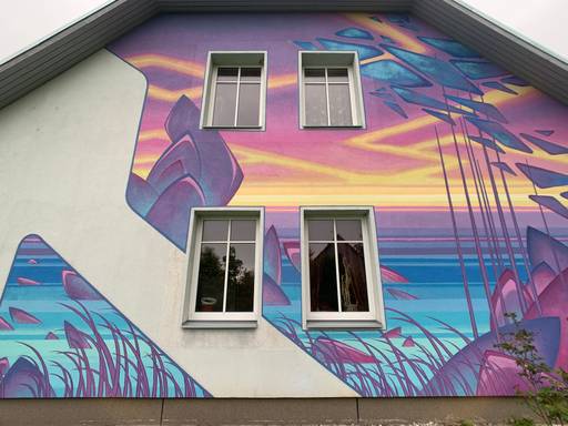 Mural “Evening breeze”