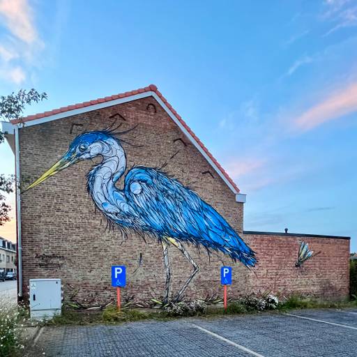 Animalinas #27 - Blauwe reiger