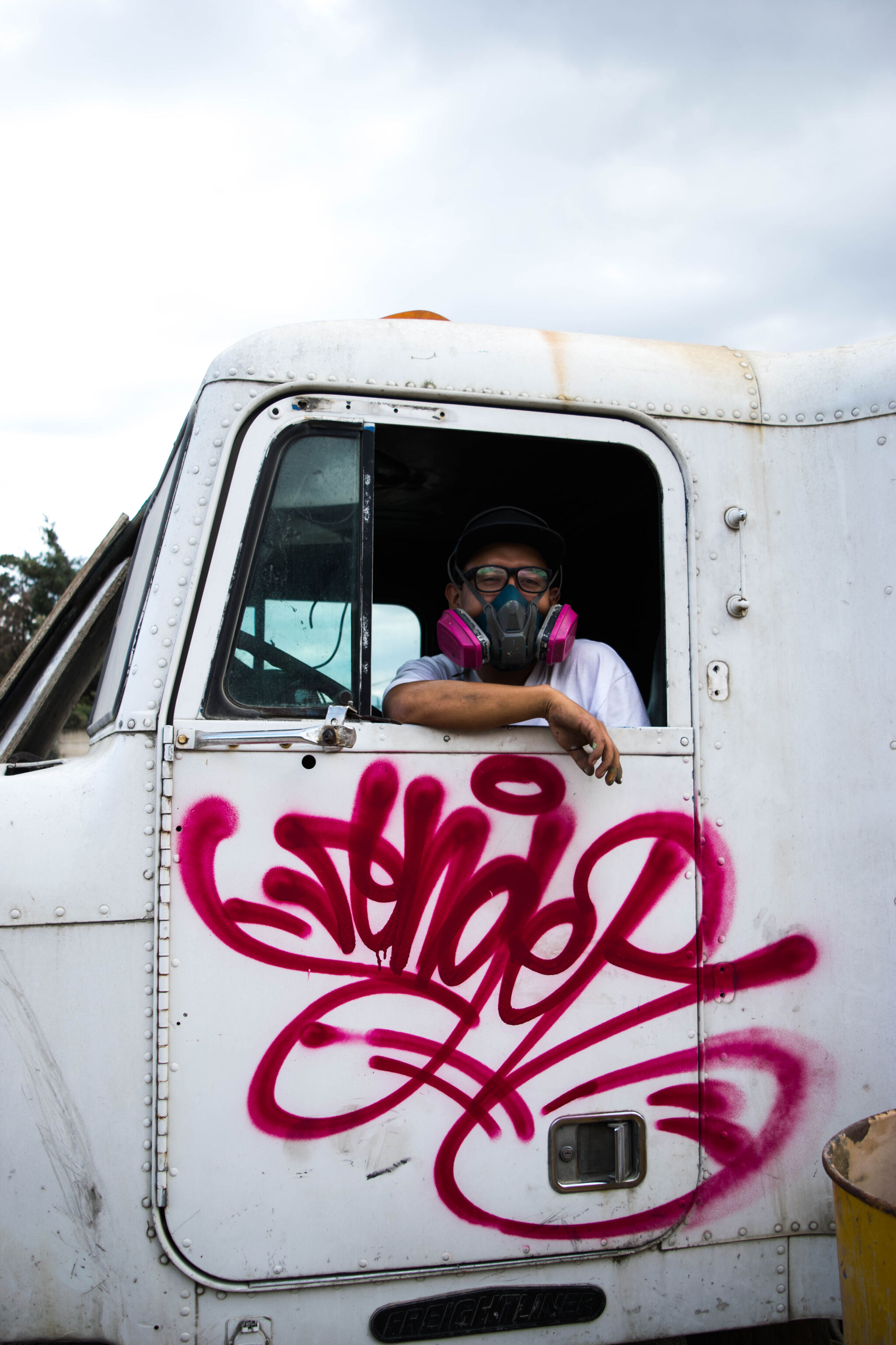 Engel&mdash;Red bus of the cemetery