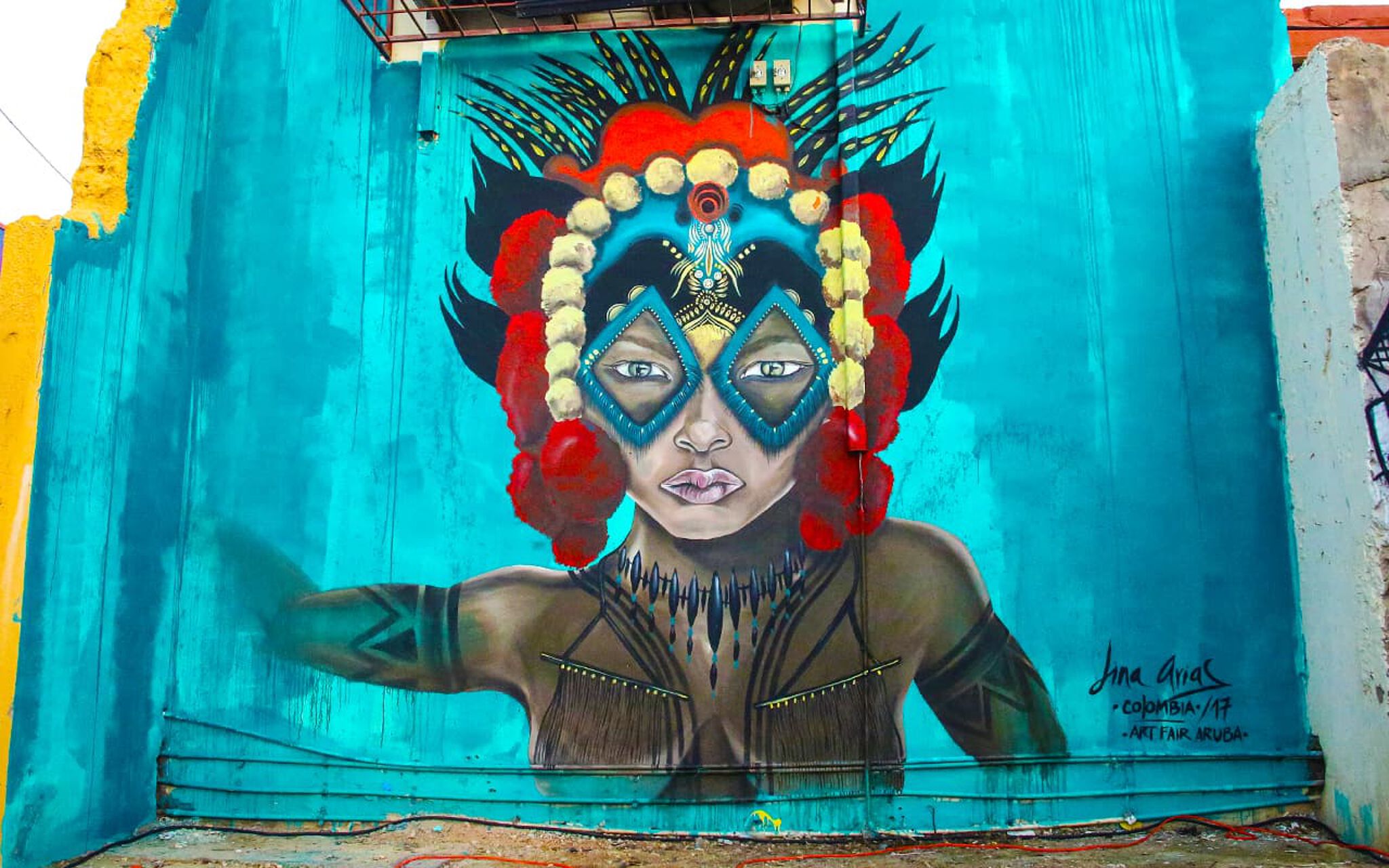 Lina Arias&mdash;Mujer Azul