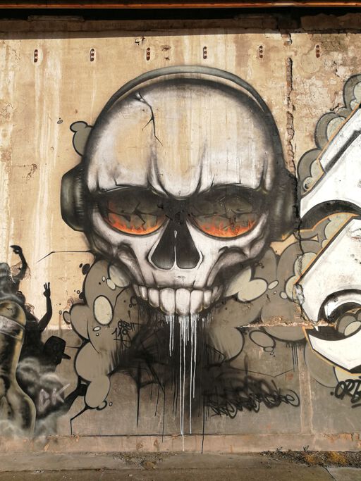 a skull music lovers