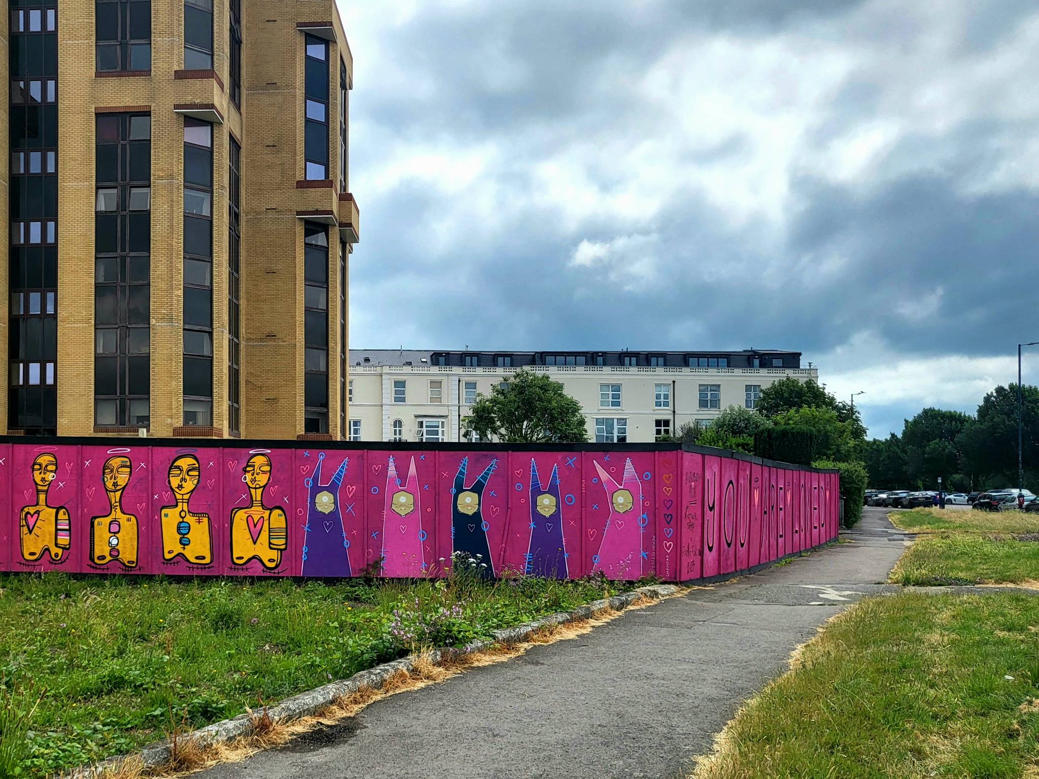 thisismidge, Mistersamo, My Dog Sighs&mdash;Portsmouth Pride Mural