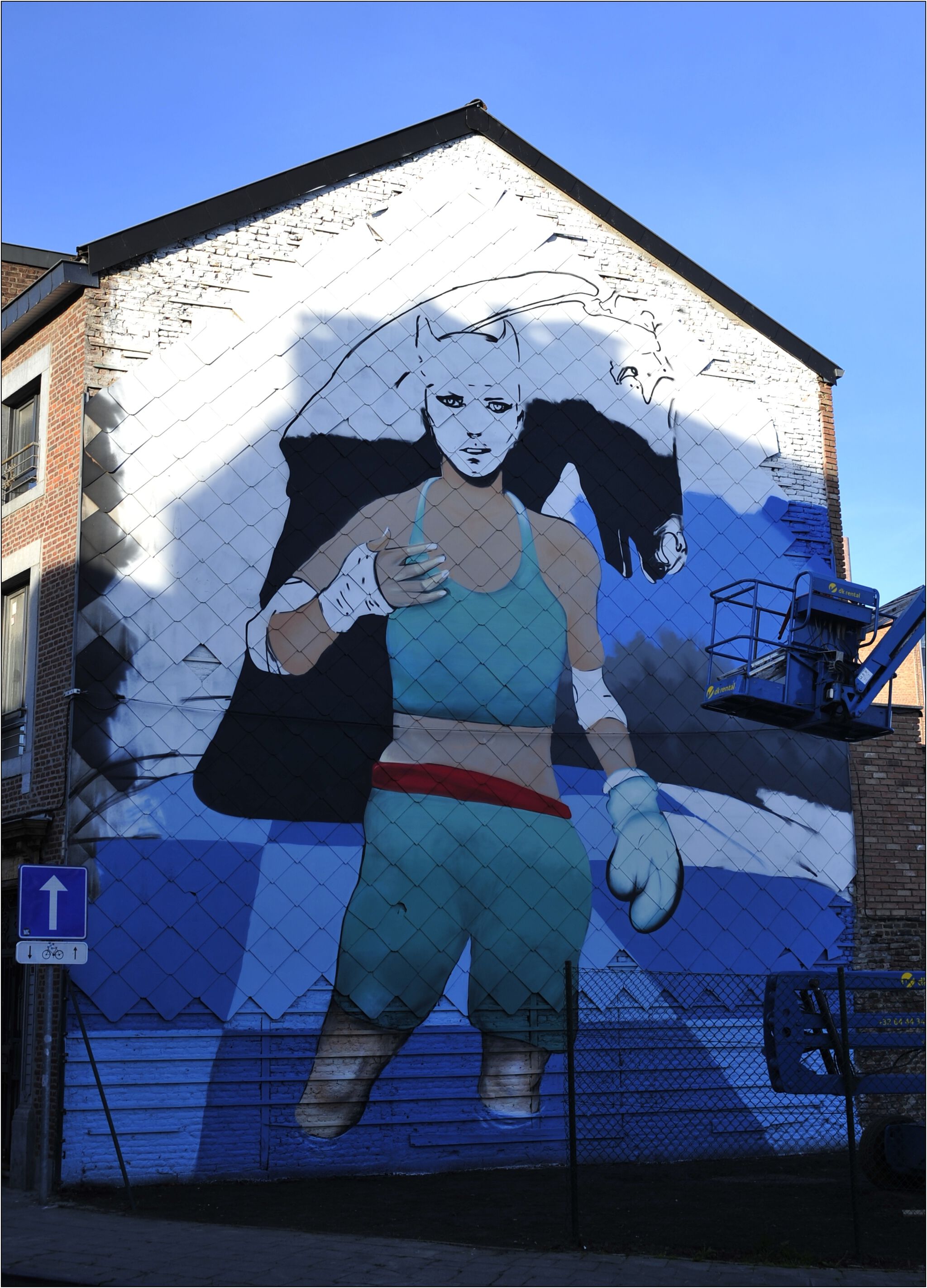 spray can arts, soke, Michaël Nicolaï&mdash;Fresque Bilal Enki