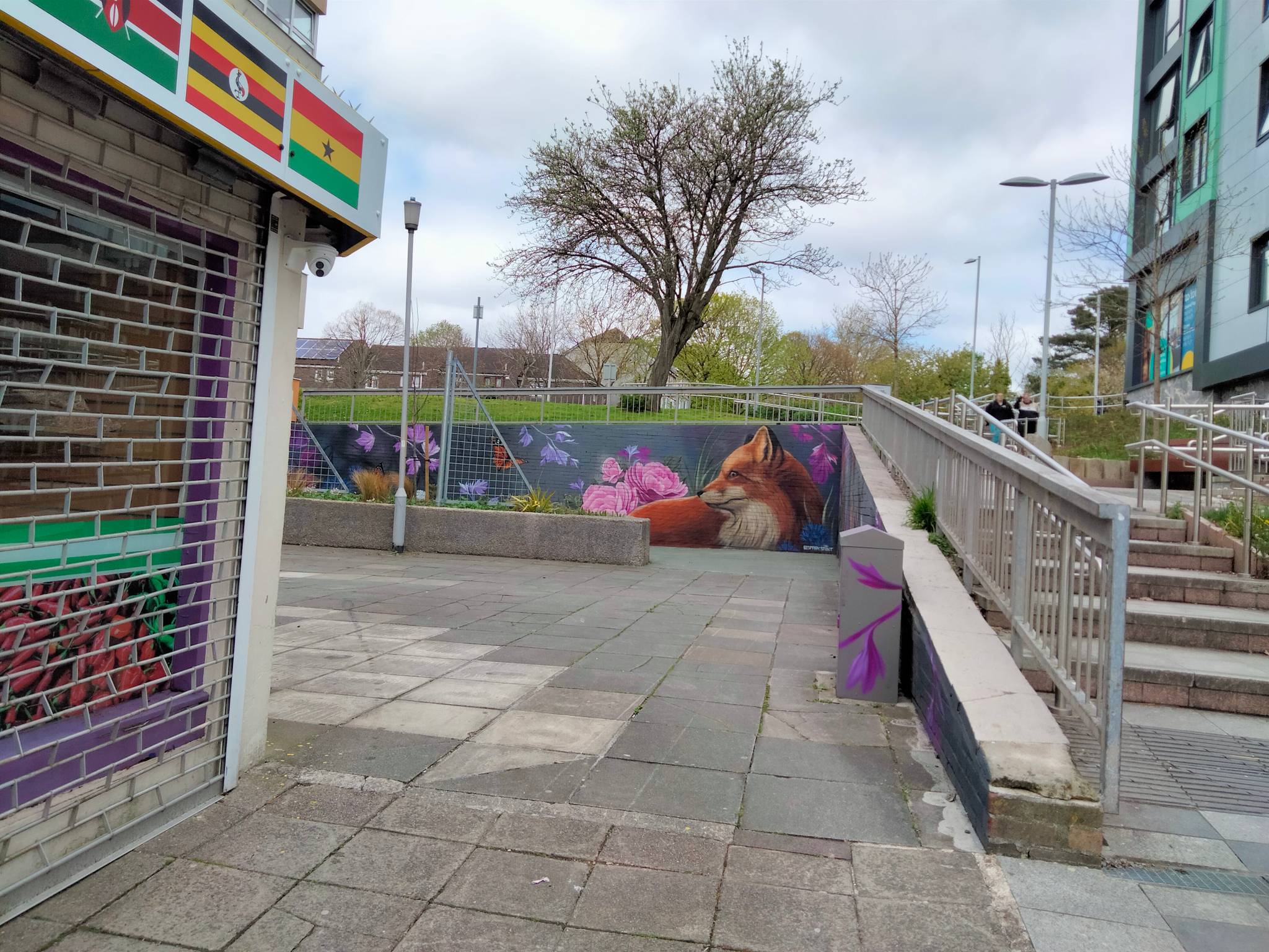 SpraySaint&mdash;Morley Court mural