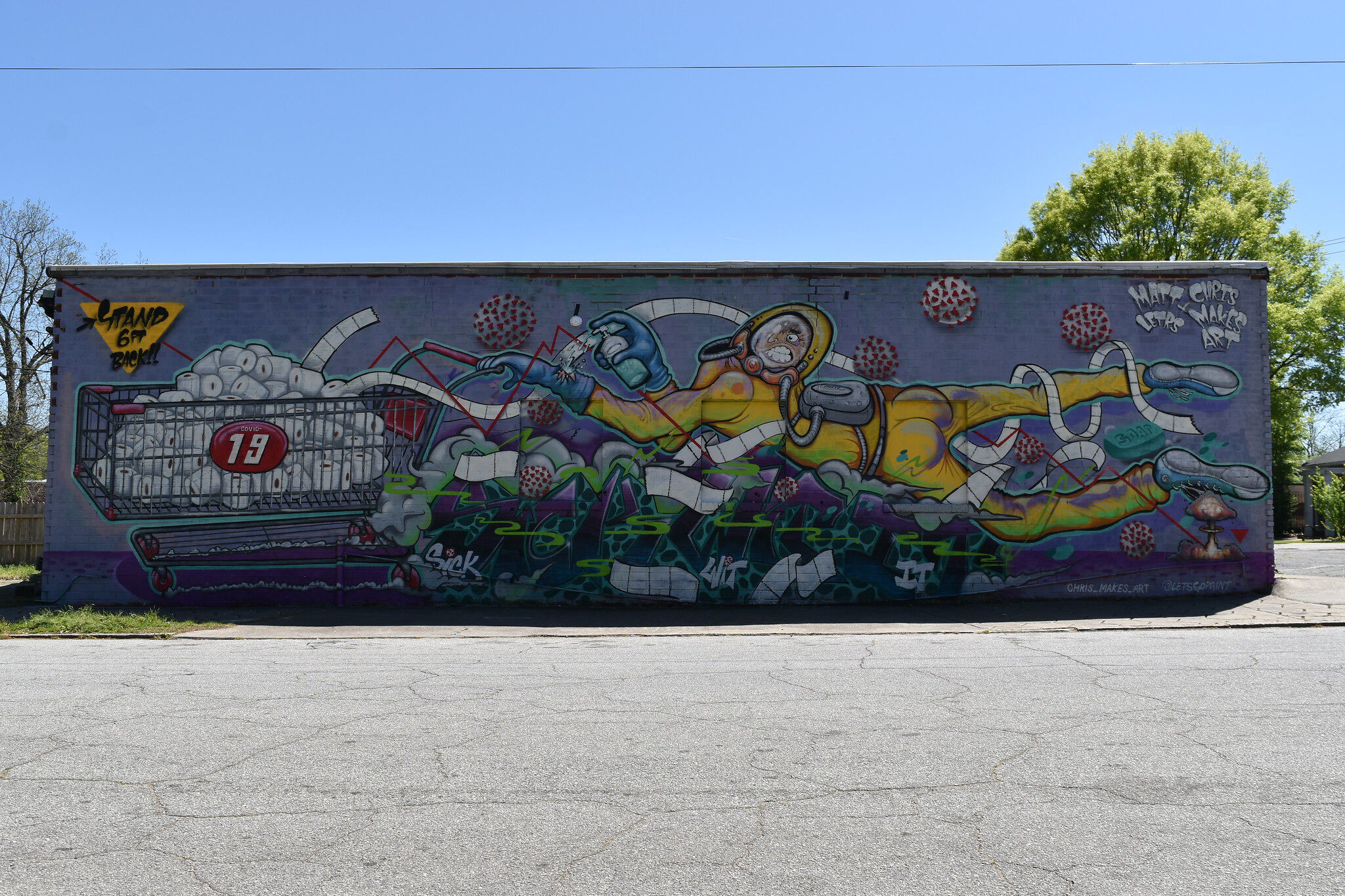 letsgopaint, chris_makes_art&mdash;COVID-19