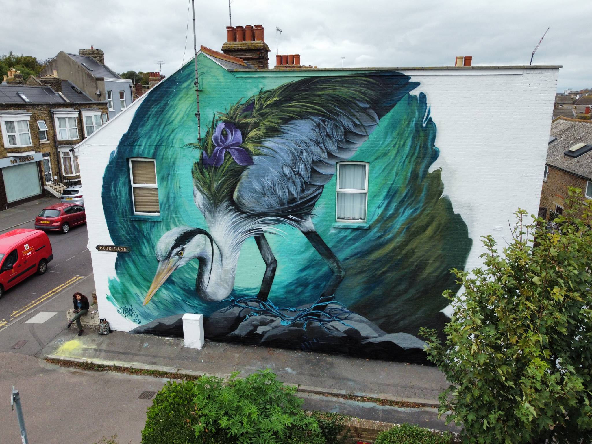 Faunagraphic&mdash;Plastic Heron