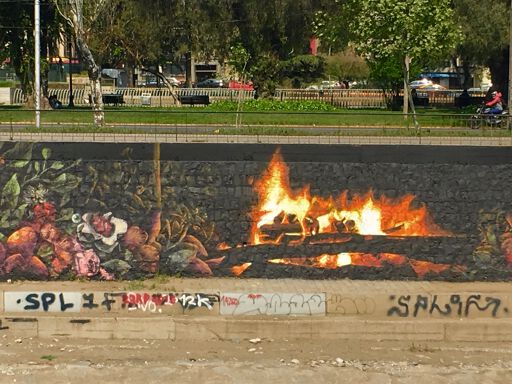 Abrazo y Fuego