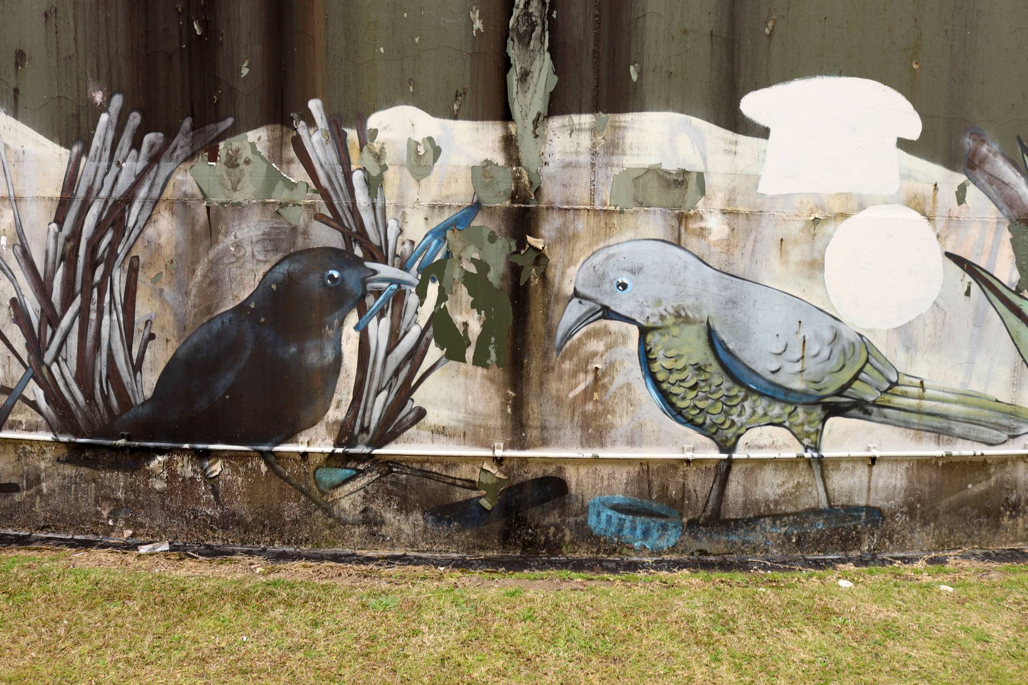 Scott Nagy, Krimsone&mdash;Mount Riverview Water Tank Art