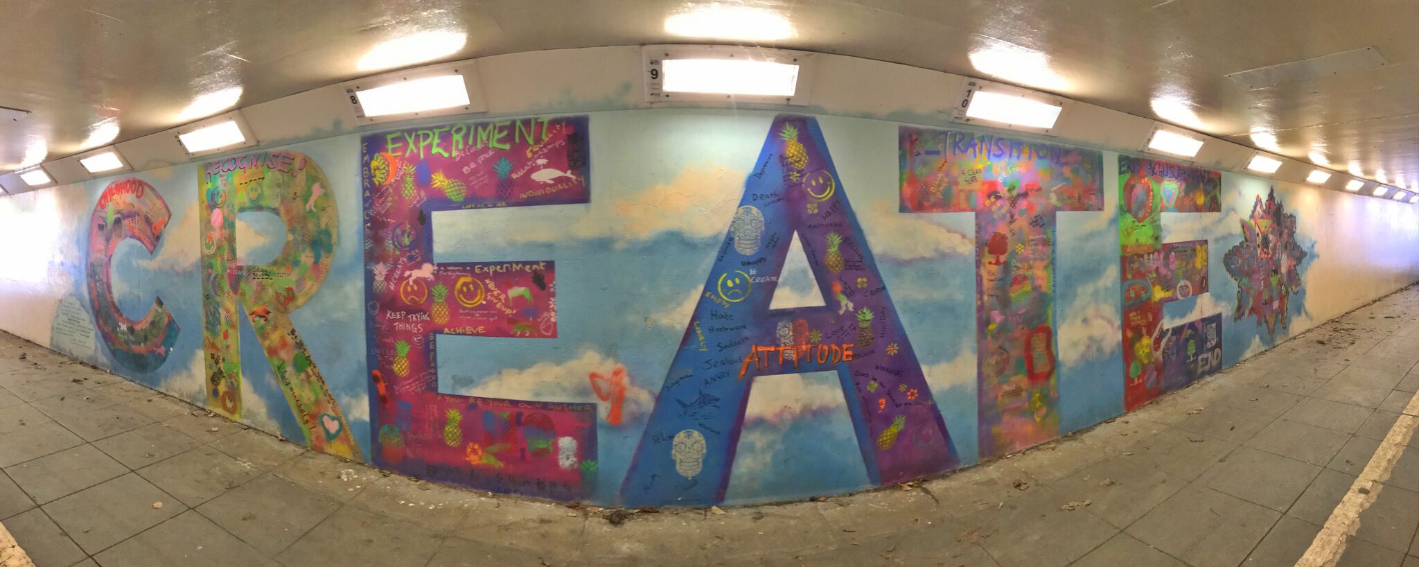 Sarah Gillings&mdash;Create Mural