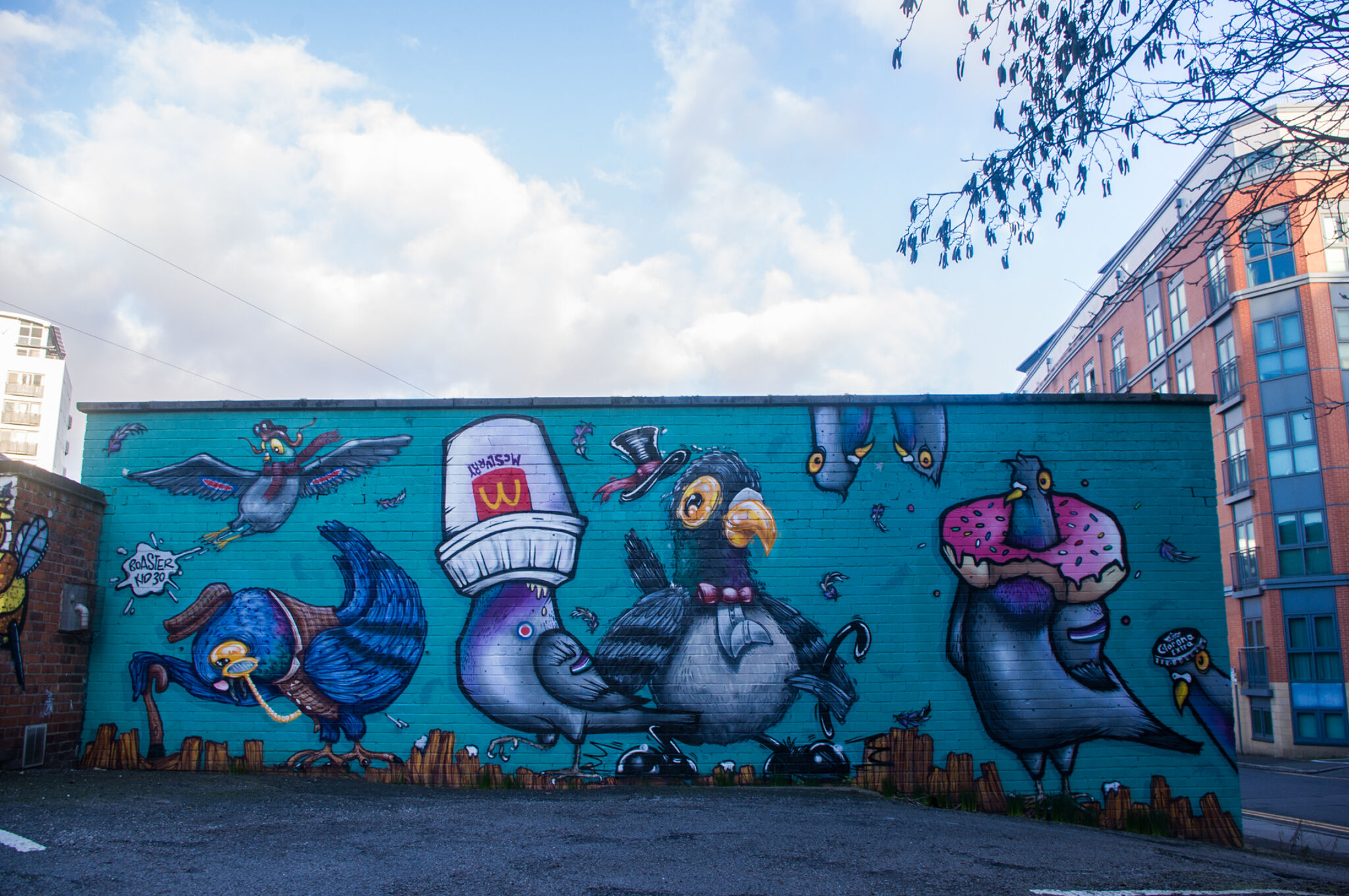 Kid30, Boaster&mdash;Pigeons