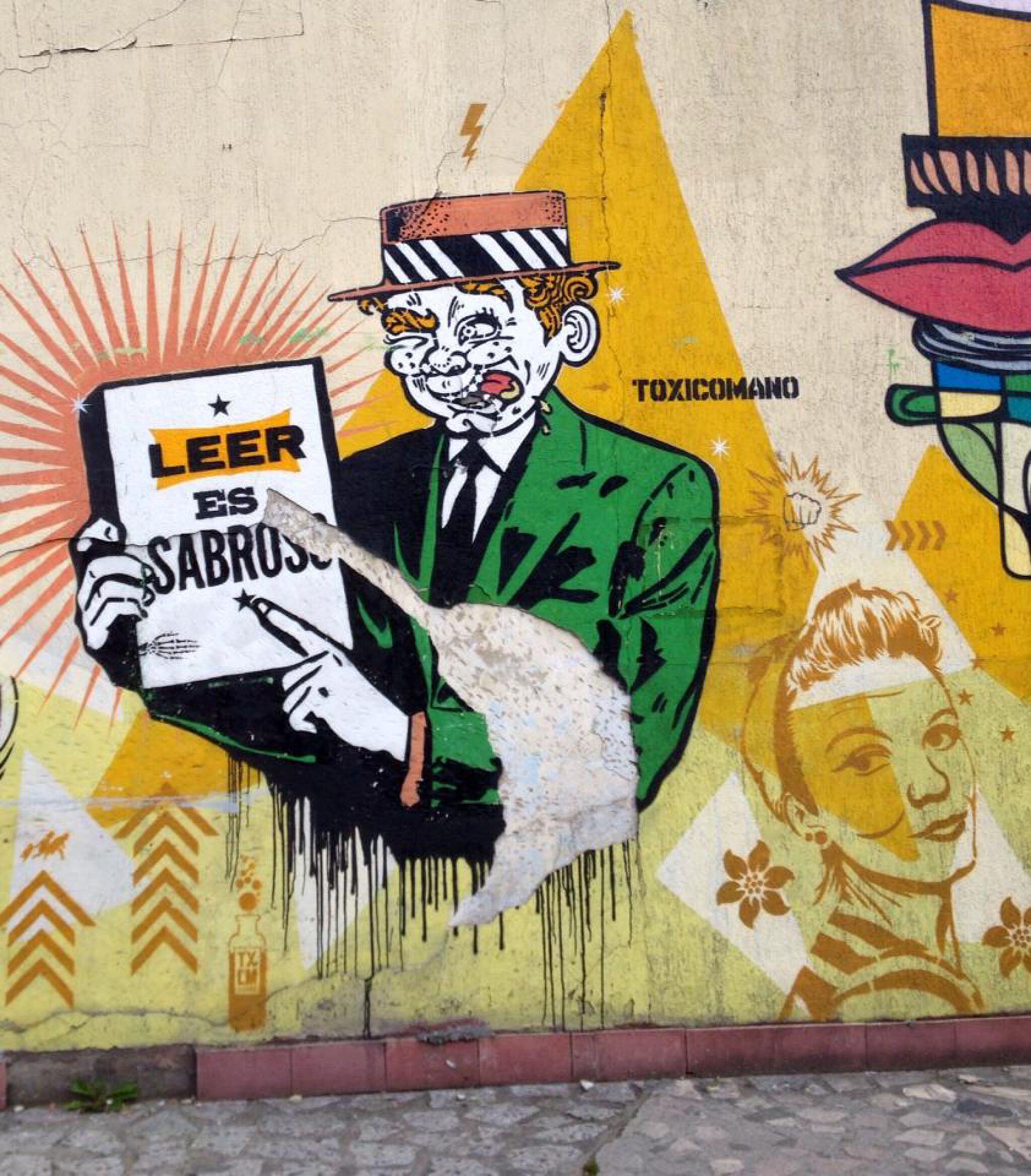 Toxicomano Callejero&mdash;To read is tasty - Leer es sabroso