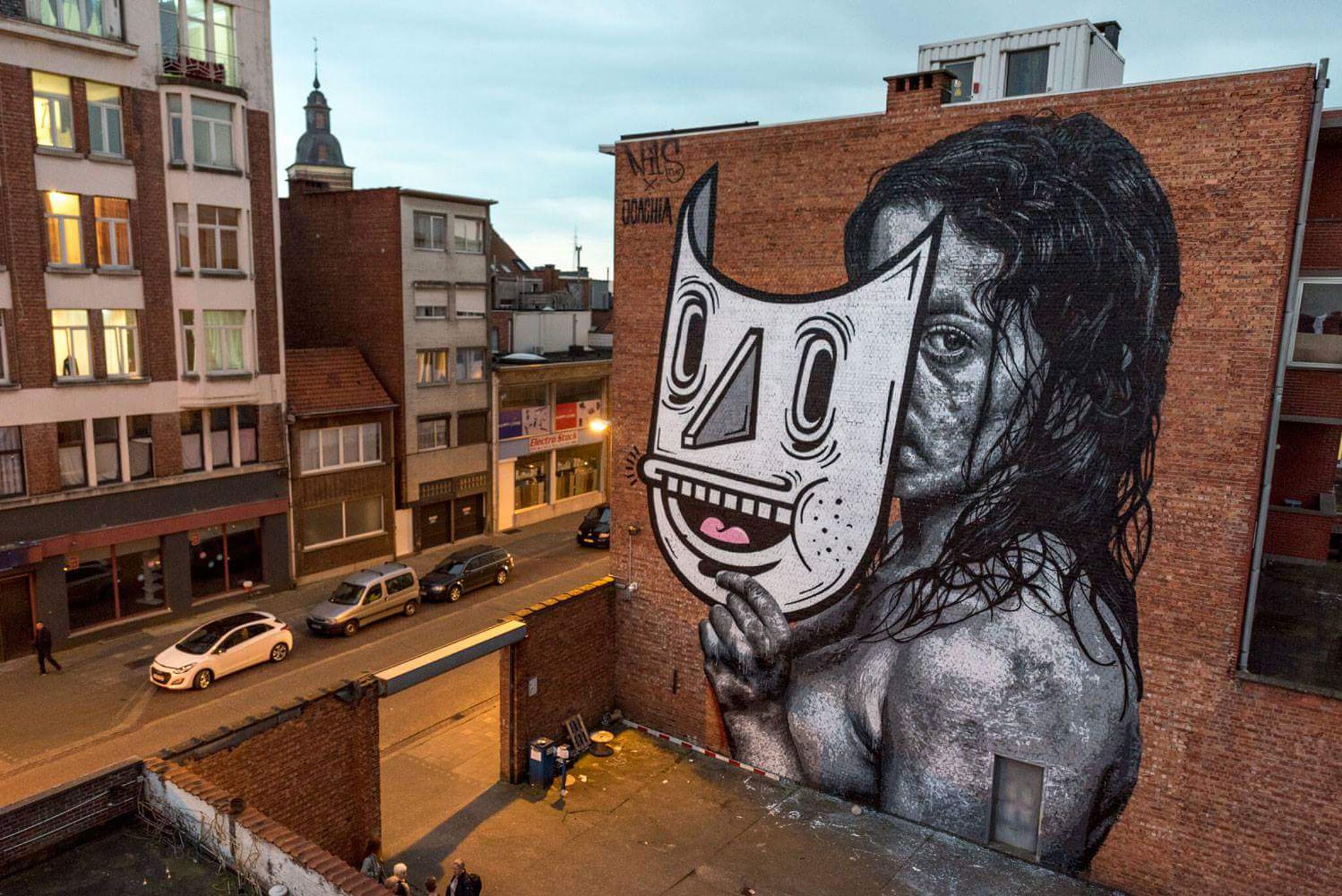 Joachim, Nils Westergard, Street Art Antwerp&mdash;Beauty beneath the Mask
